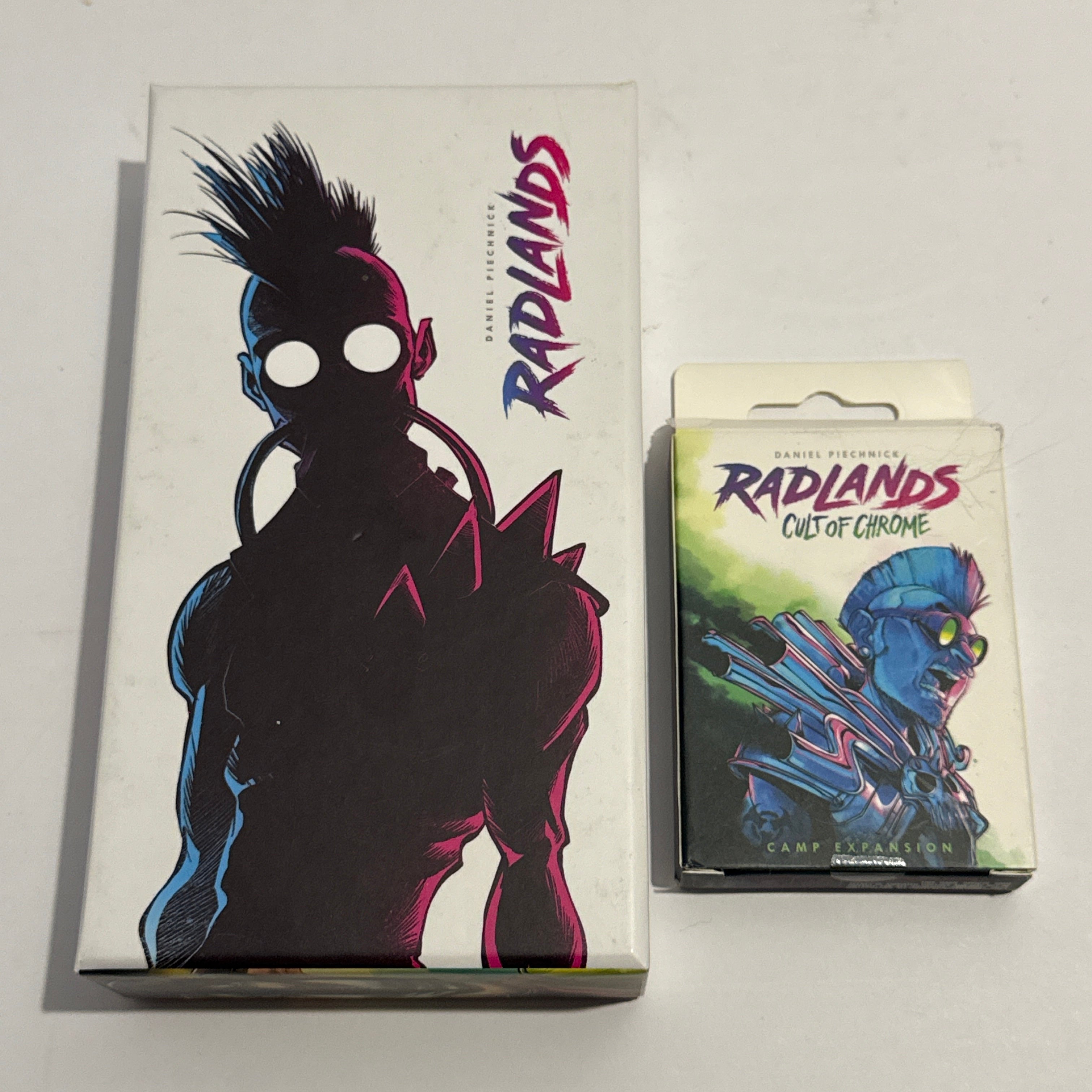 Radlands Board Game w/ Cult of Chrome Expansion