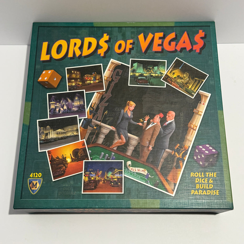 Lords of Vegas w/ Up! Expansion & Villainy Promo