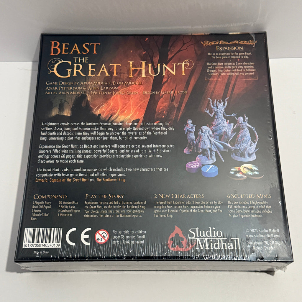 Beast: The Great Hunt Expansion Sundrop Miniatures Edition w/ Upgraded Insert