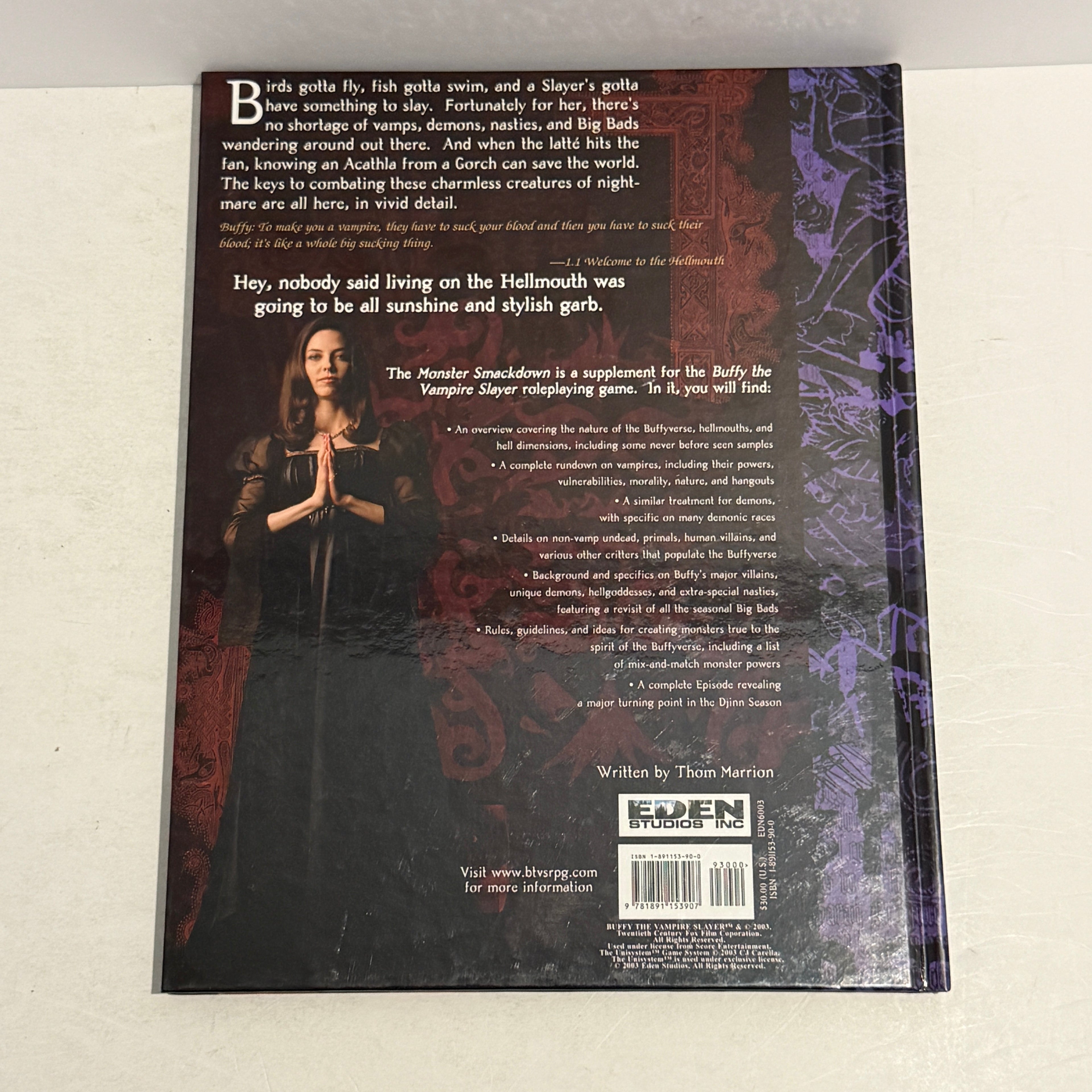 Buffy the Vampire Slayer RPG Monster Smackdown