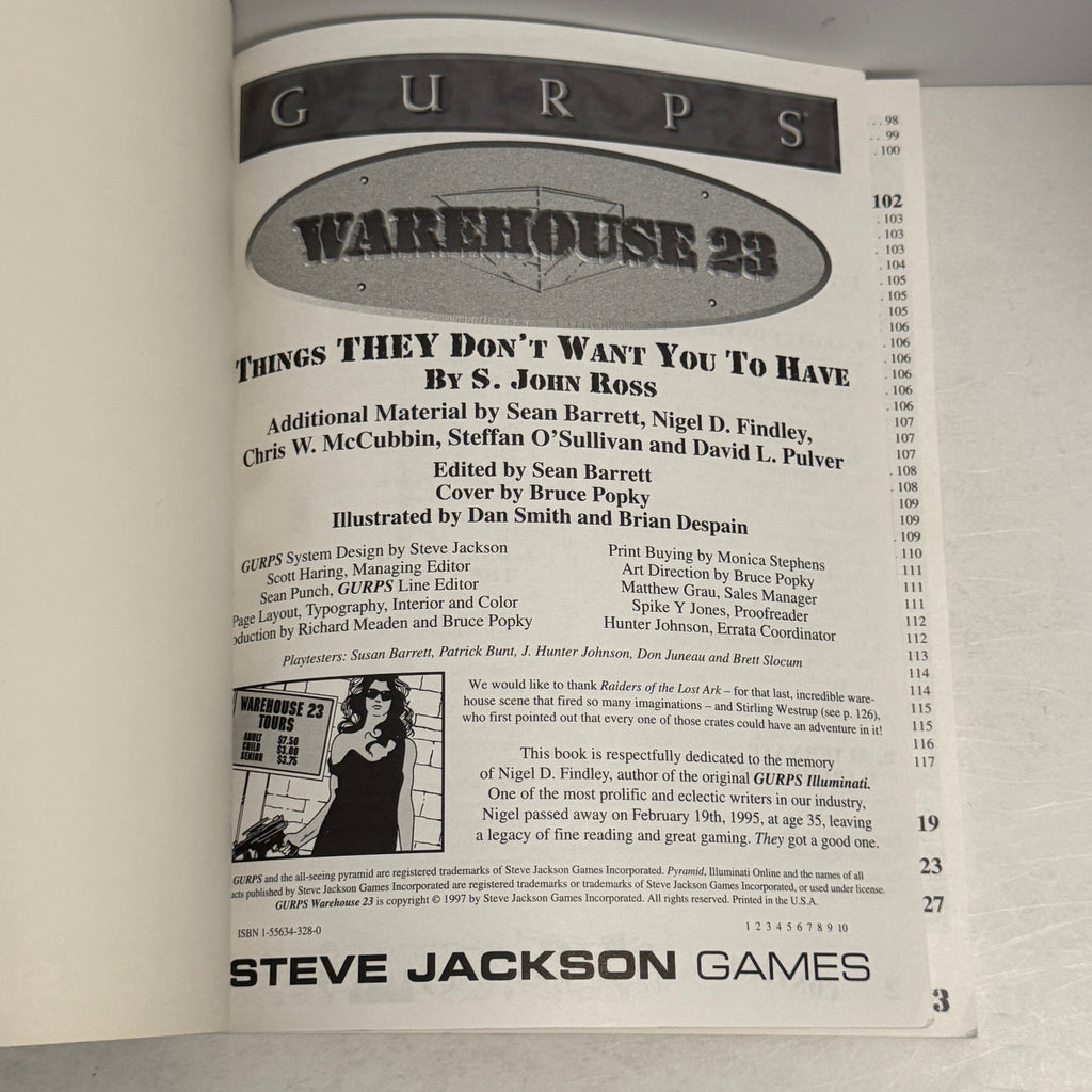GURPS: Warehouse 23