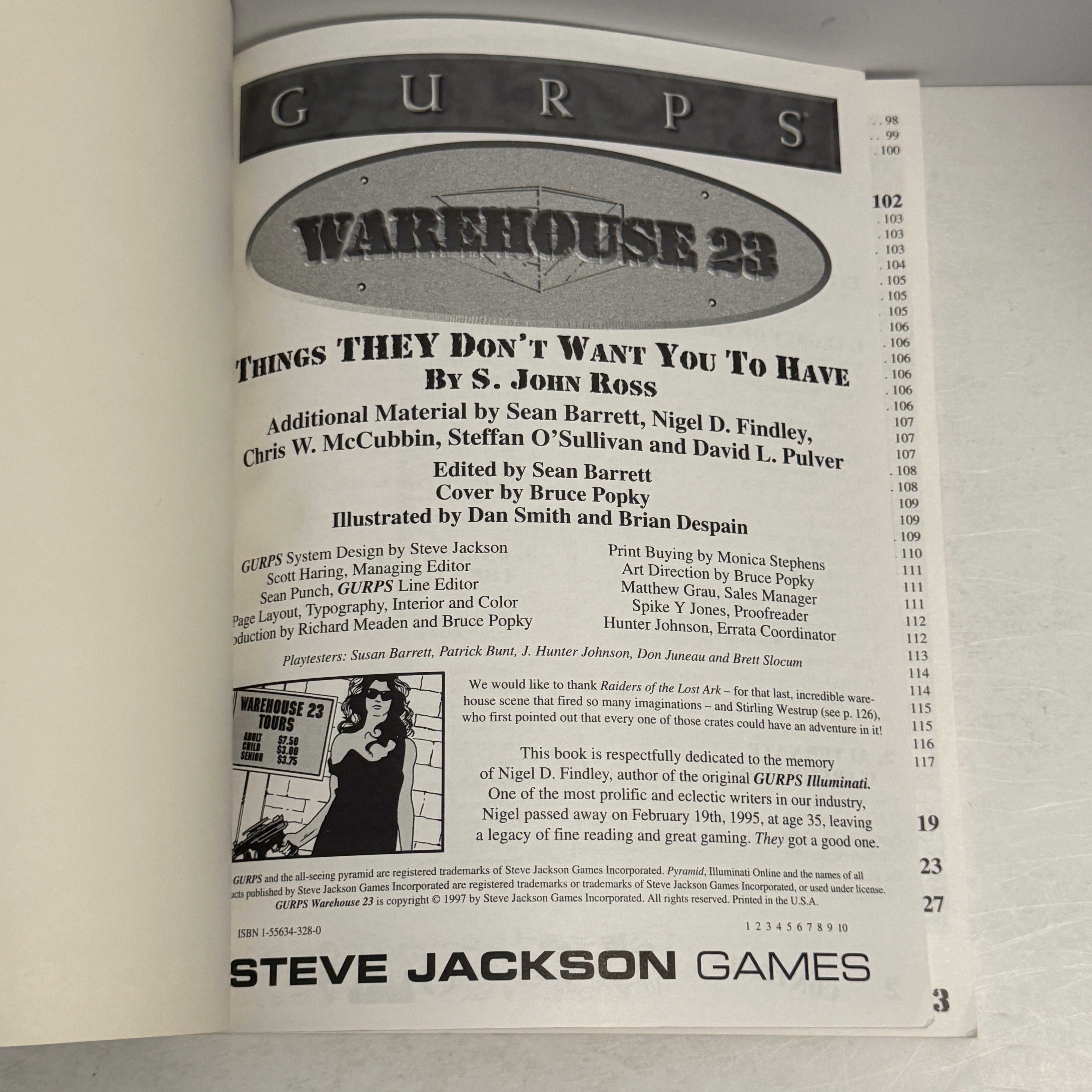 GURPS: Warehouse 23