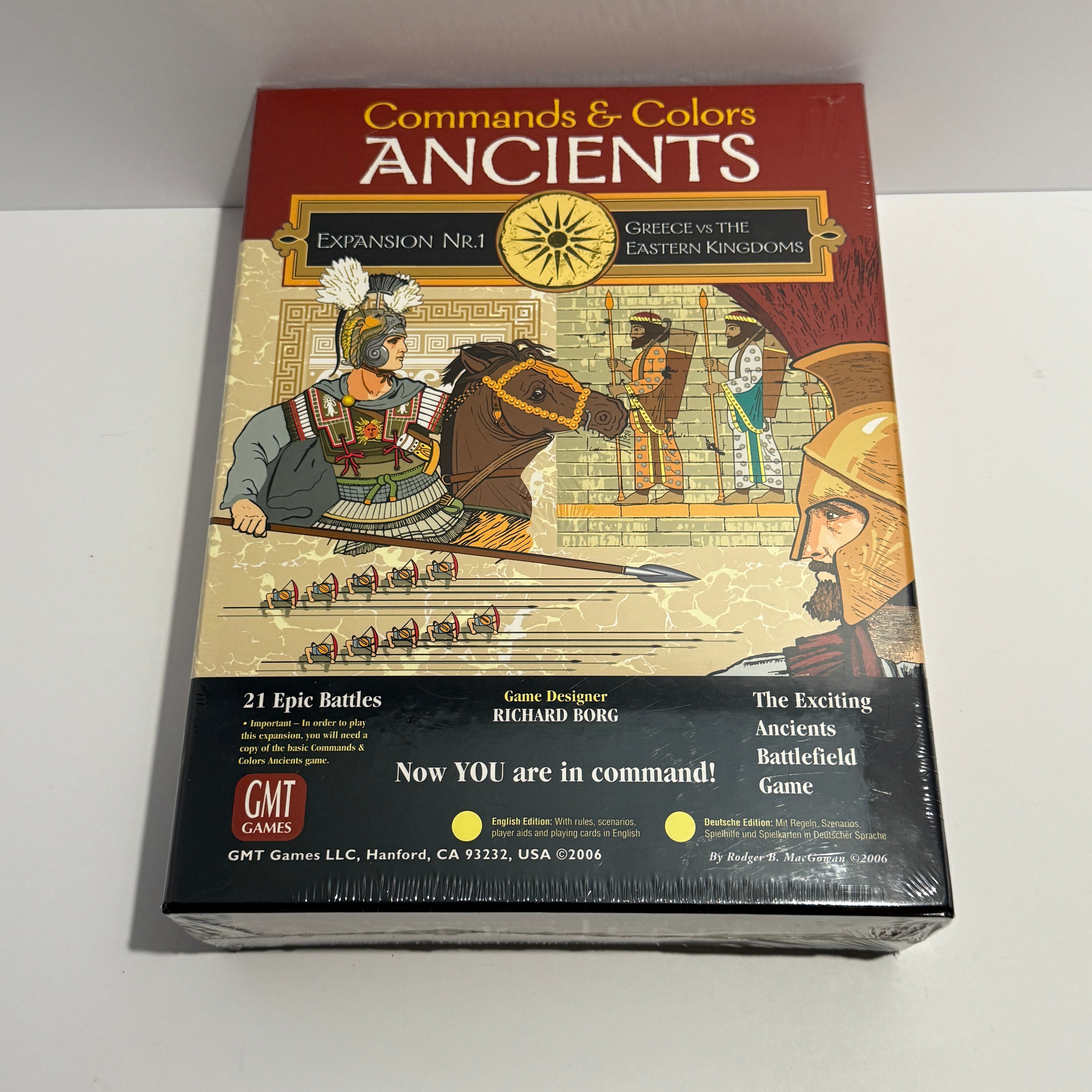 Commands & Colors Ancients Expansion Nr. 1 Greece vs. The Eastern Kingdoms