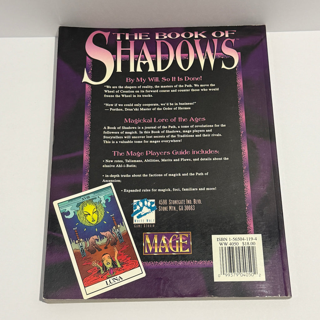 Mage: The Ascension The Book of Shadows