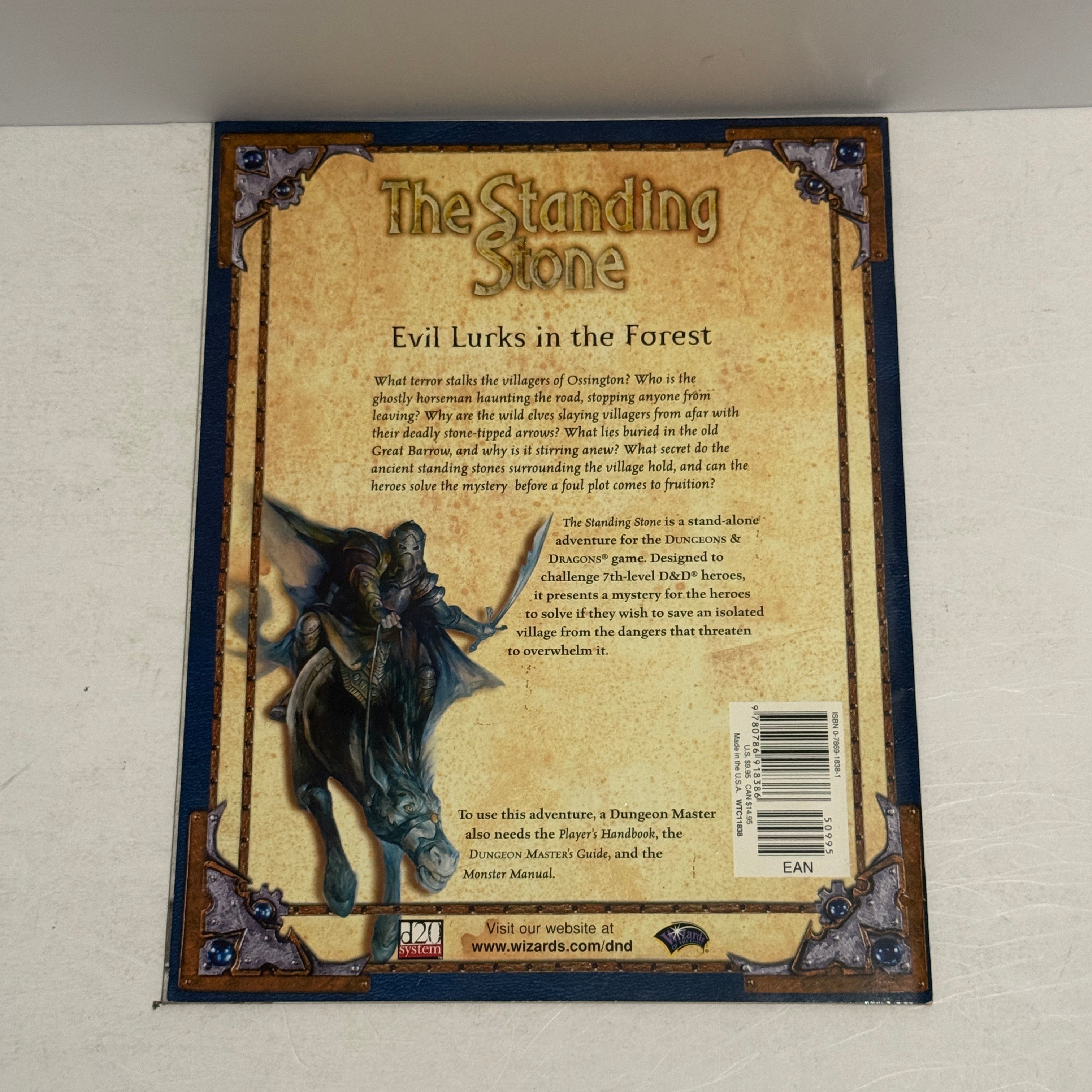 Dungeons & Dragons The Standing Stone 3rd Ed.