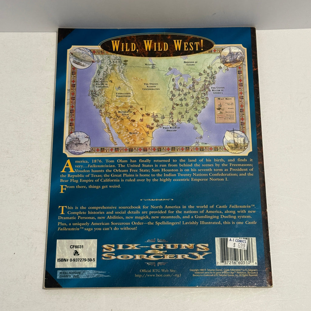 Castle Falkenstein RPG Six-Guns and Sorcery CF6031