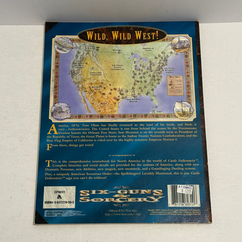 Castle Falkenstein RPG Six-Guns and Sorcery CF6031