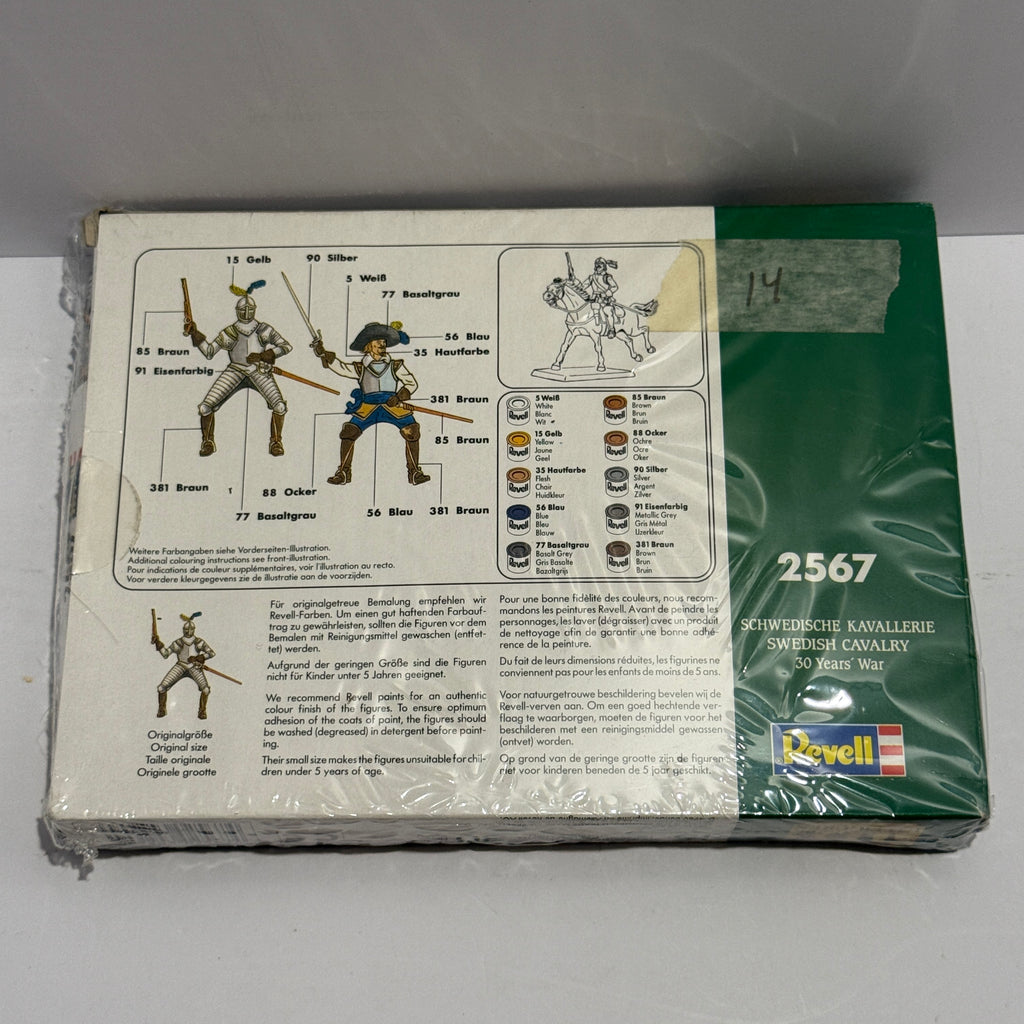 Revell Schwedische Kavallerie 1/72 Scale Model Kit #2567