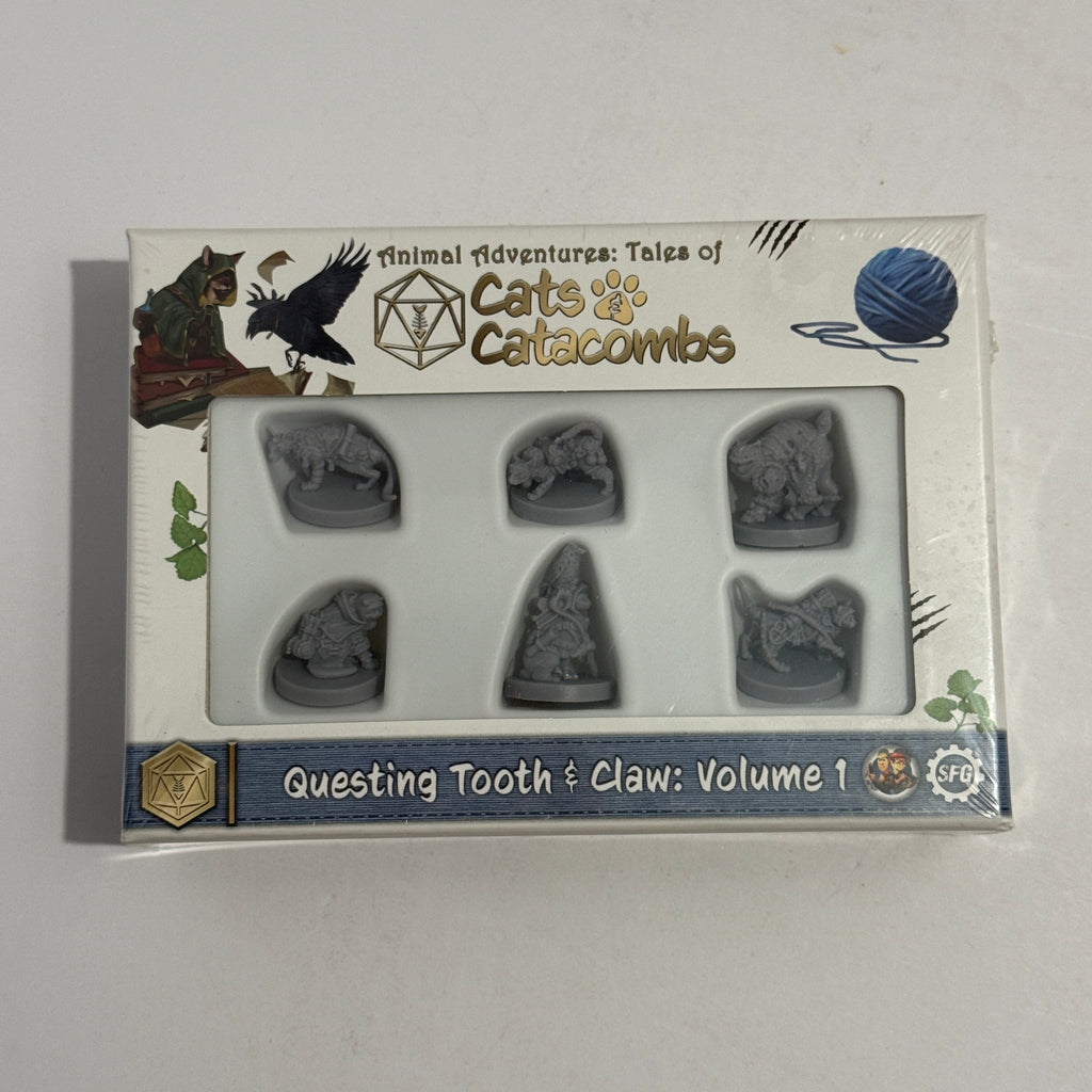 Animal Adventures: Cats & Catacombs - Questing Tooth & Claw Volume 1
