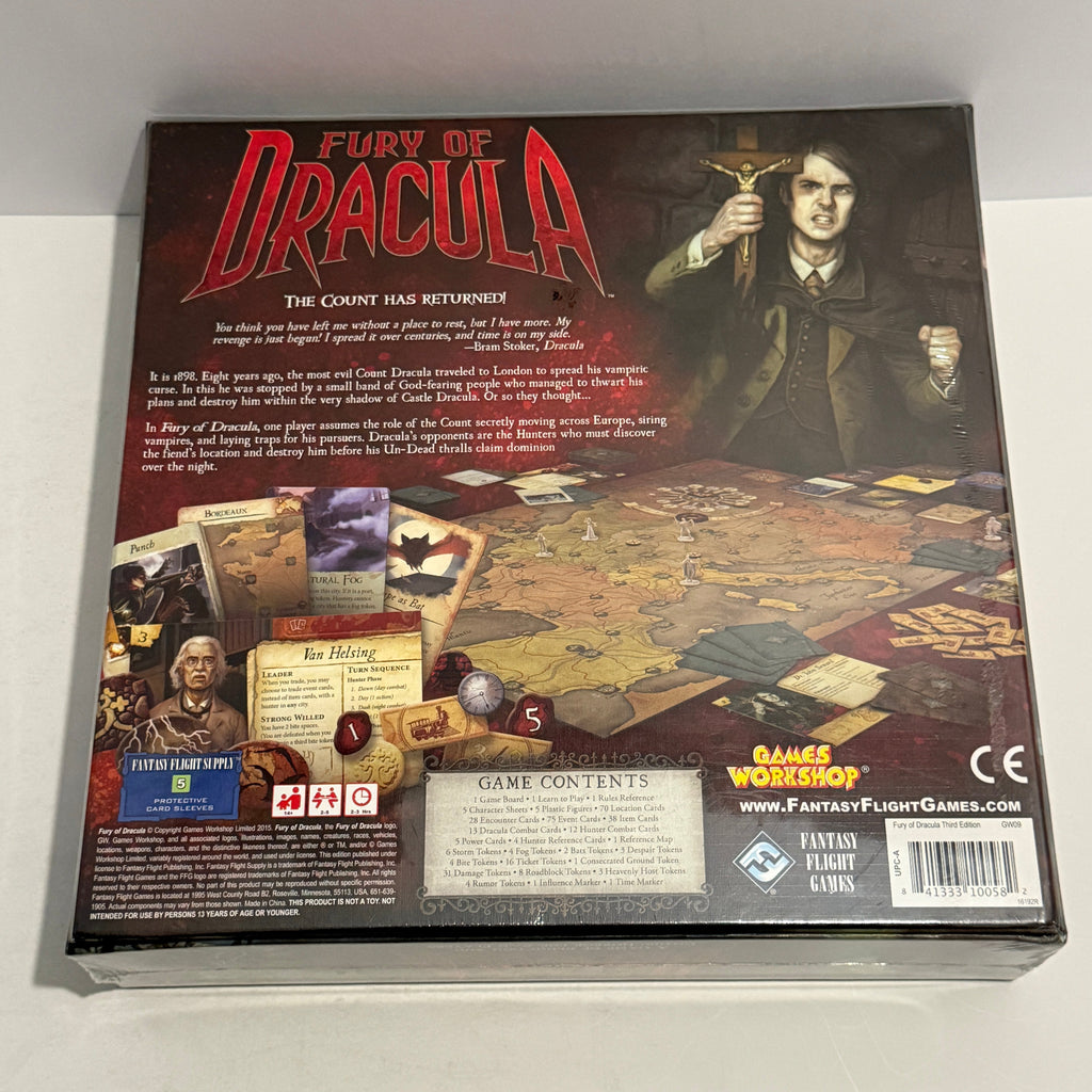 Fury of Dracula 3rd Edition
