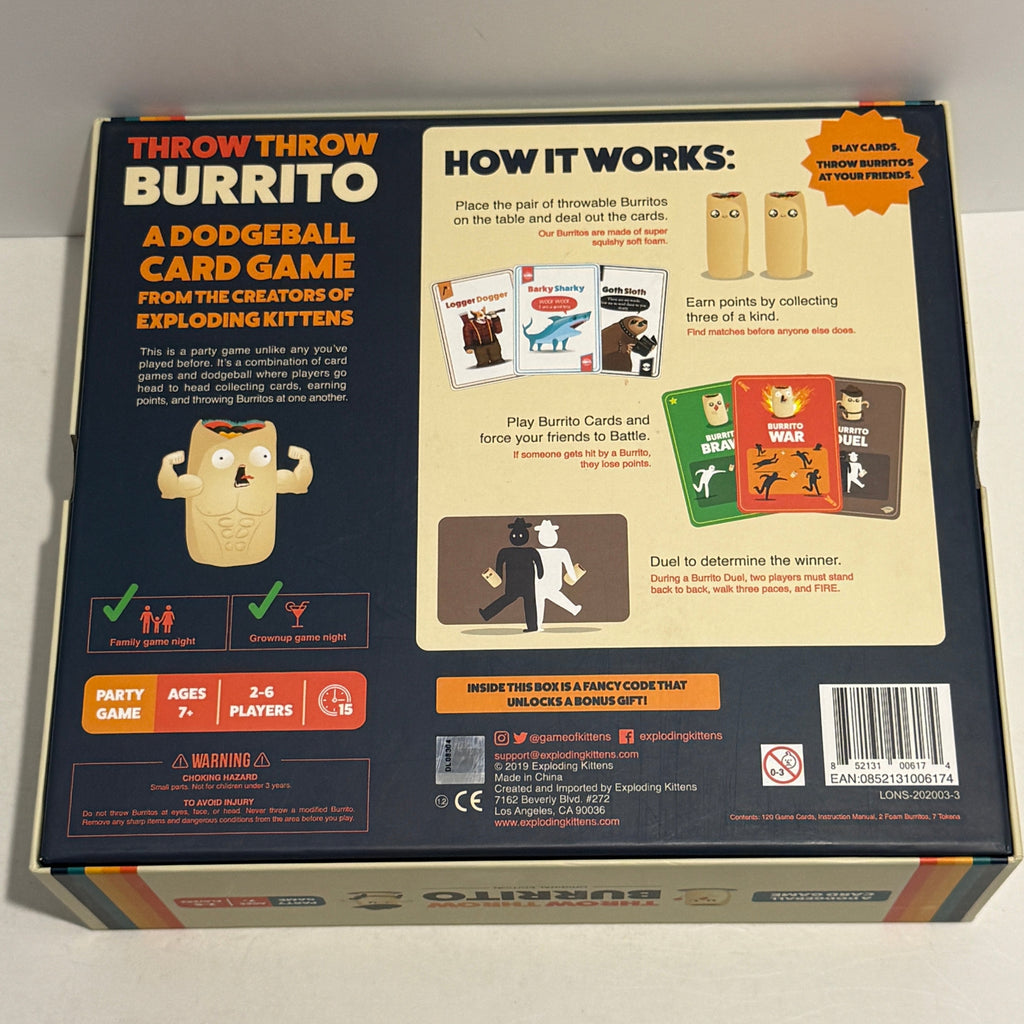 Throw Throw Burrito