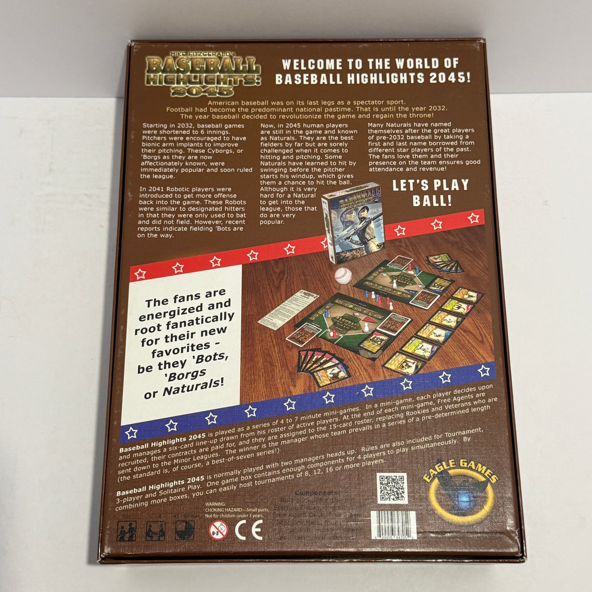 Baseball Highlights 2045 Board Game w/ 5 Expansions