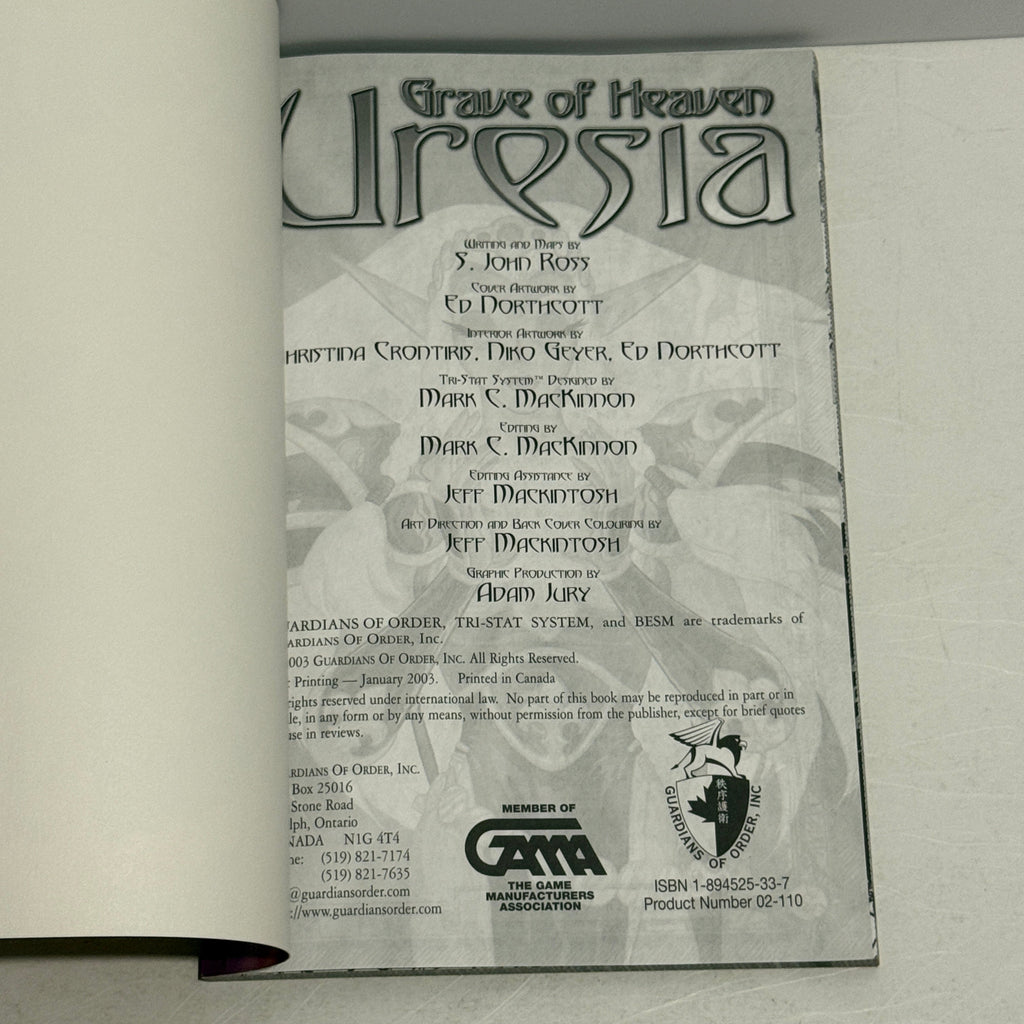 BESM: Grave of Heaven Uresia