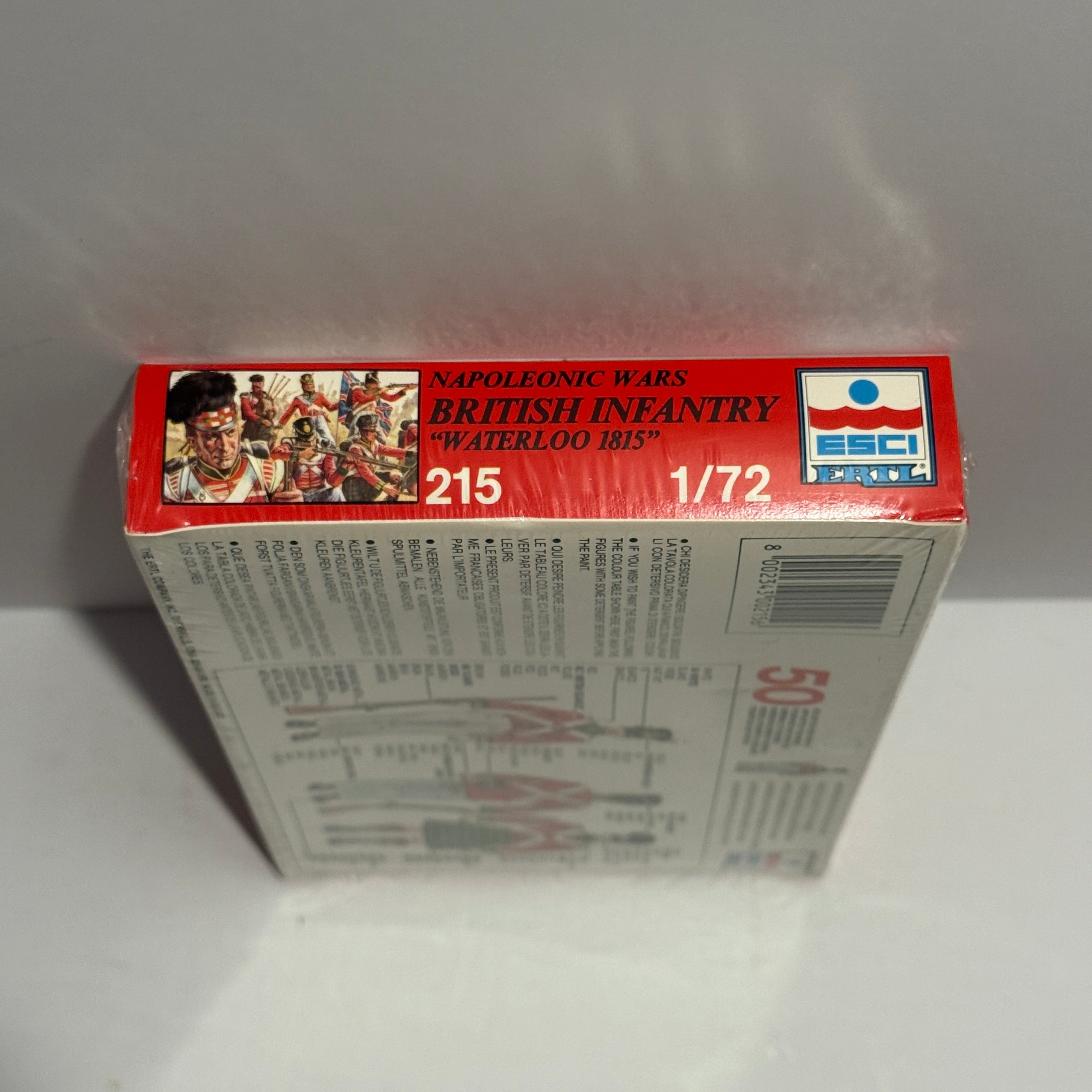 ESCI ERTL Napoleonic Wars British Infantry Waterloo 1815 1/72 215