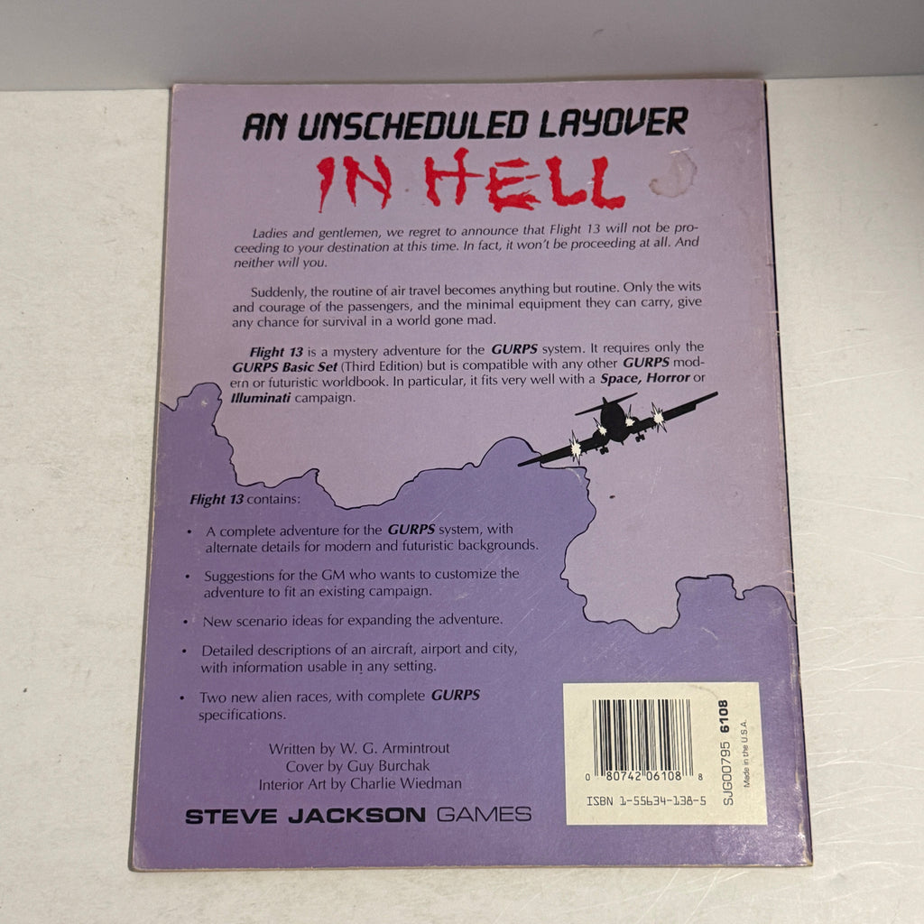 GURPS Horror/Space: Flight 13