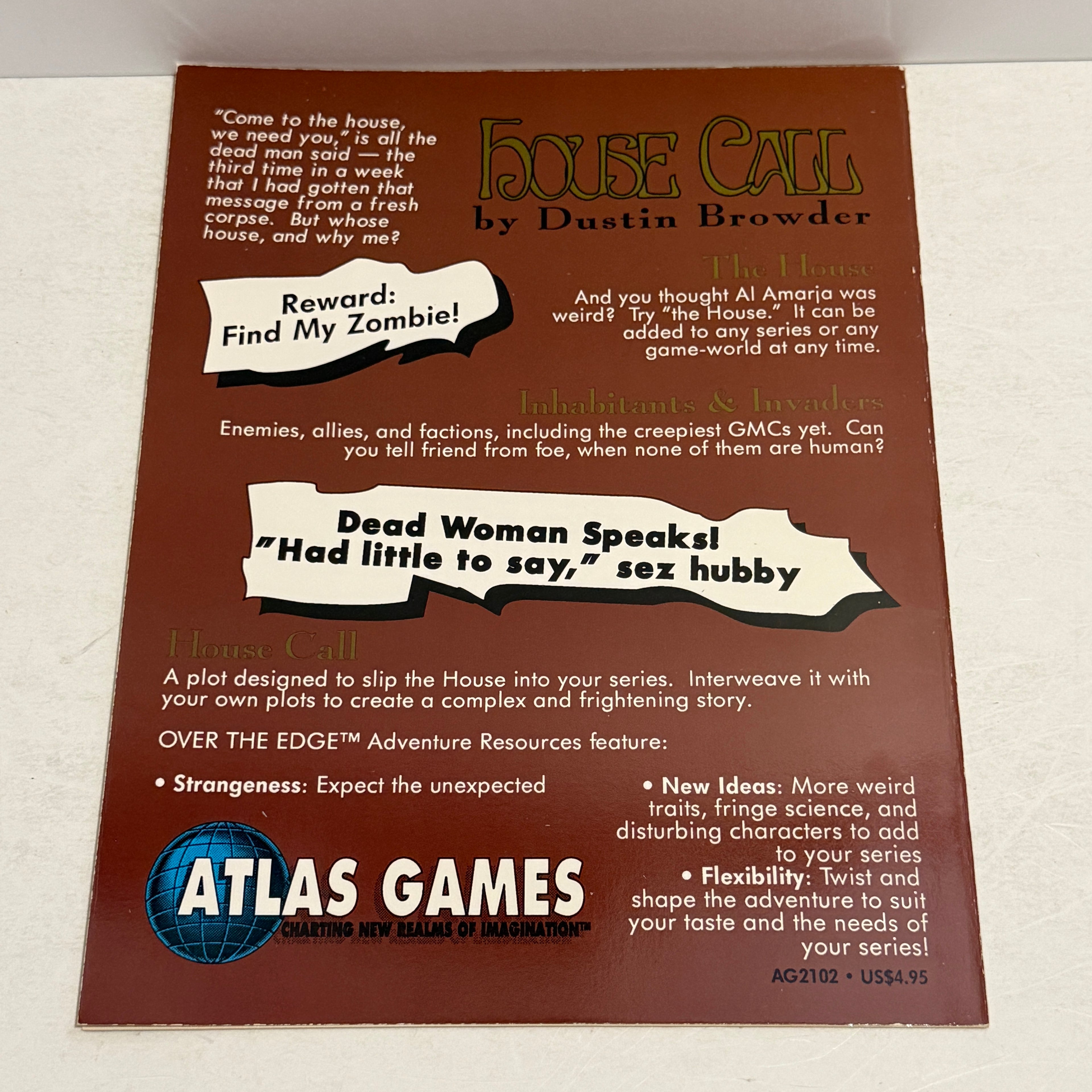 Over the Edge: House Call Adventure Resource