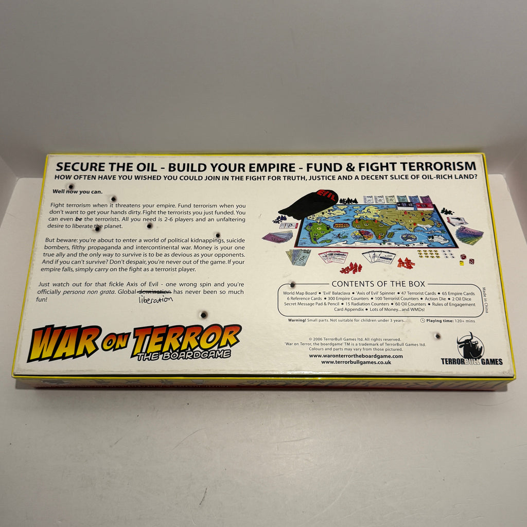 War on Terror the Board Game