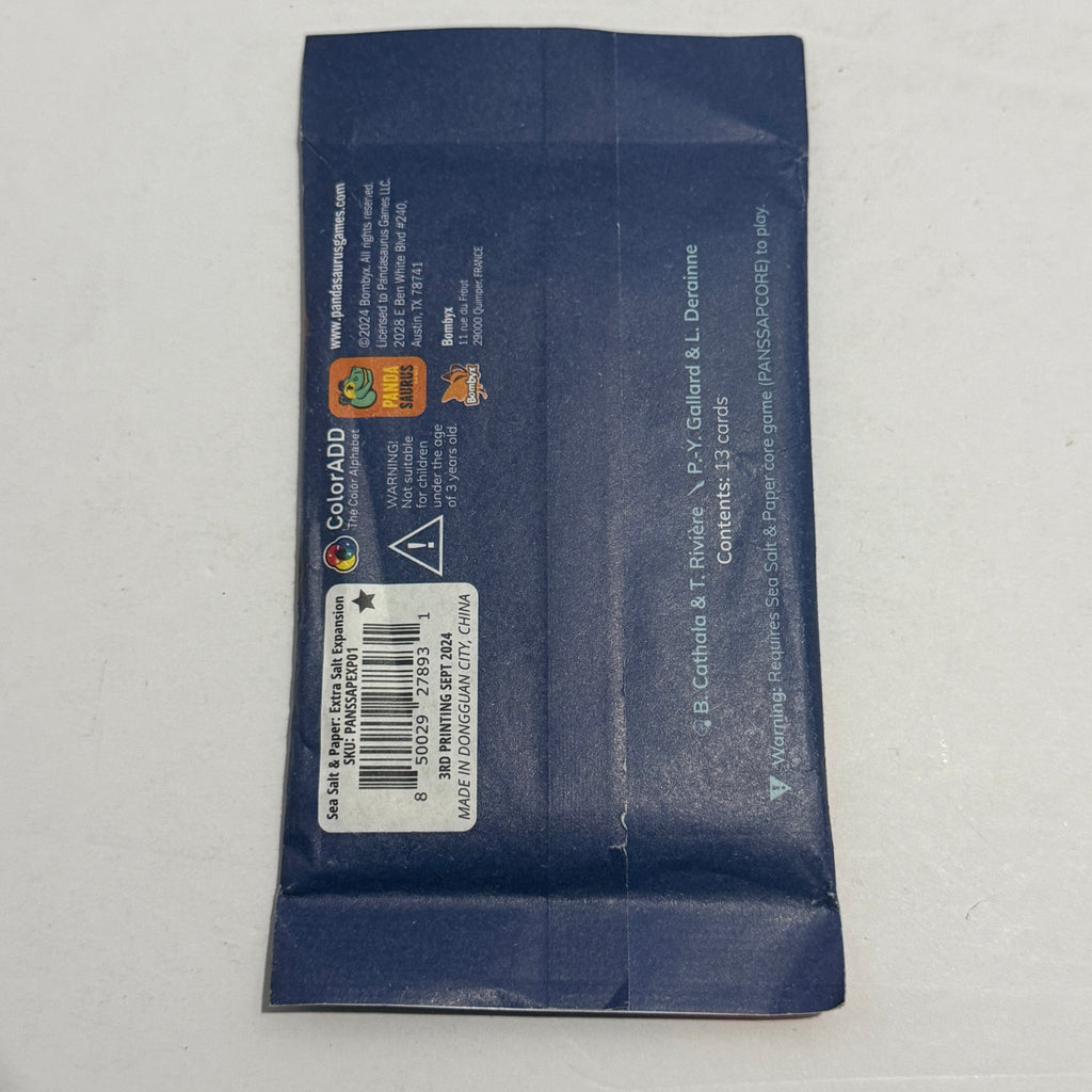 Sea Salt & Paper Card Game Extra Salt Expansion