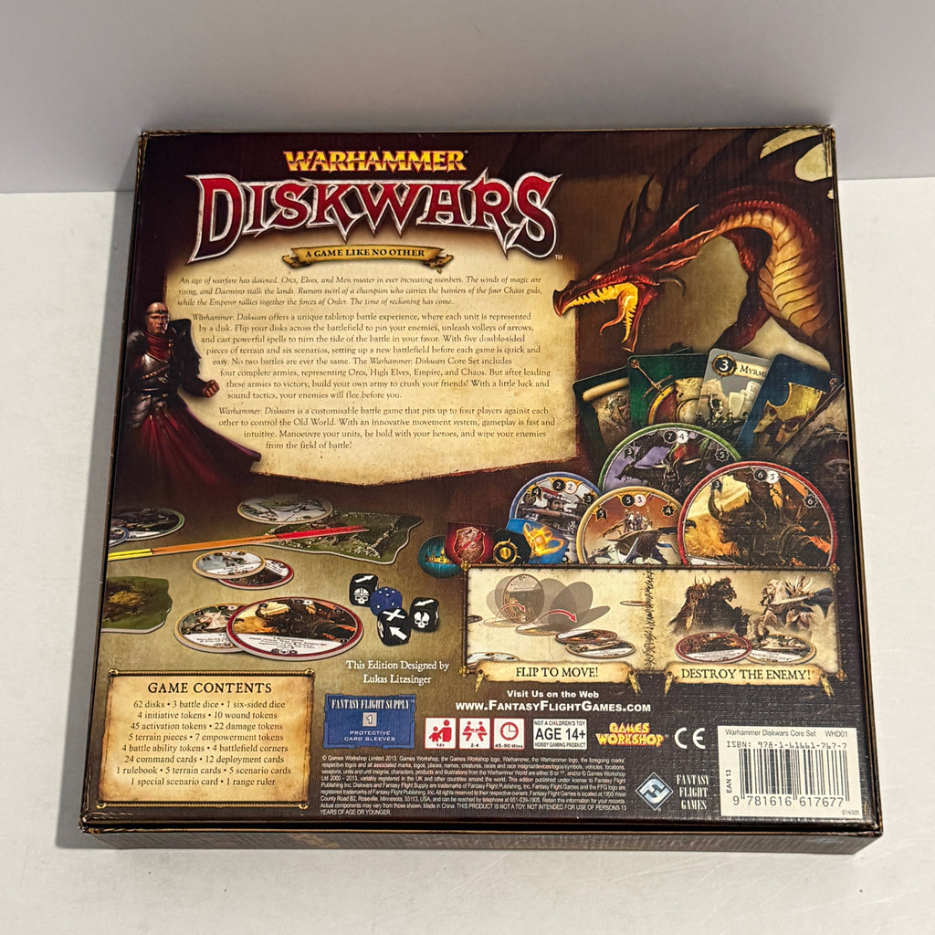 Warhammer: Diskwars Core Set w/ 2 Expansions