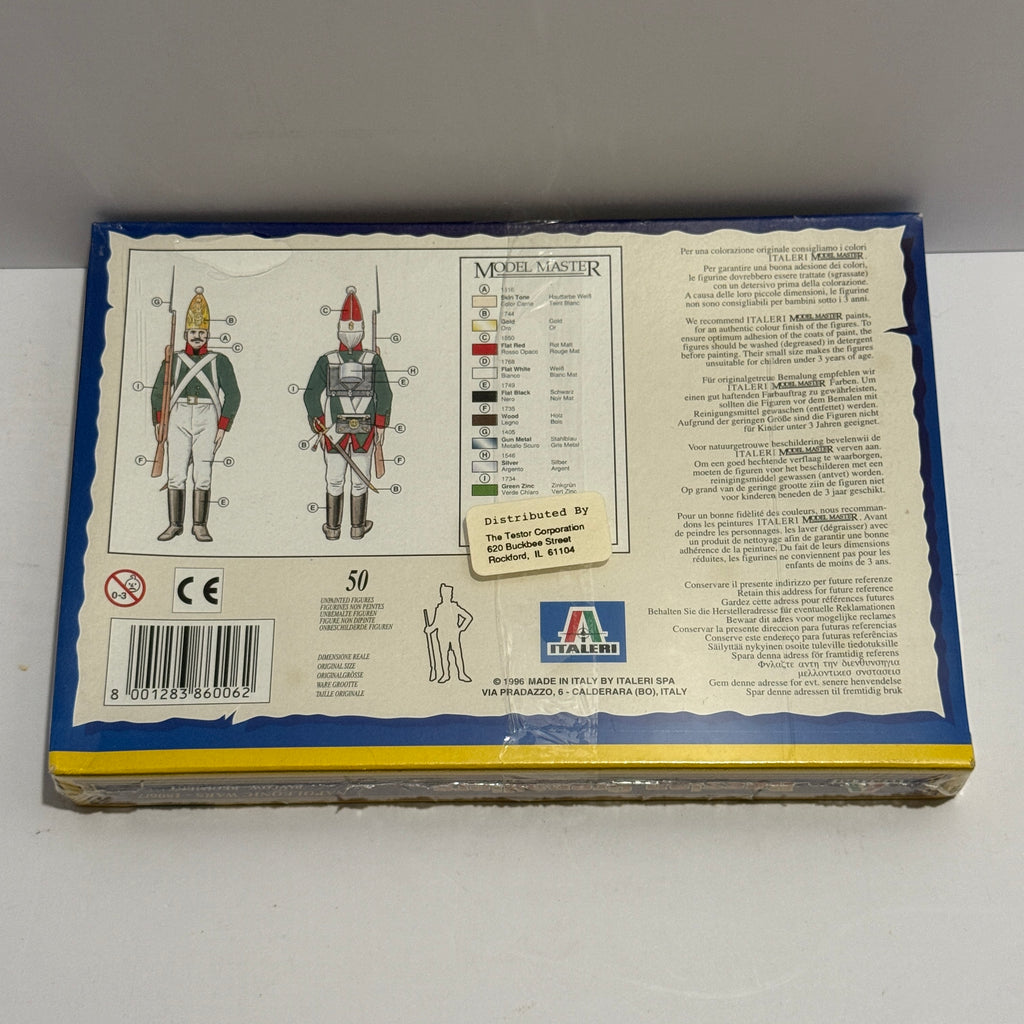 Italeri Russian Grenadiers Pavlow Regiment 1/72 Scale Model Kit #6006