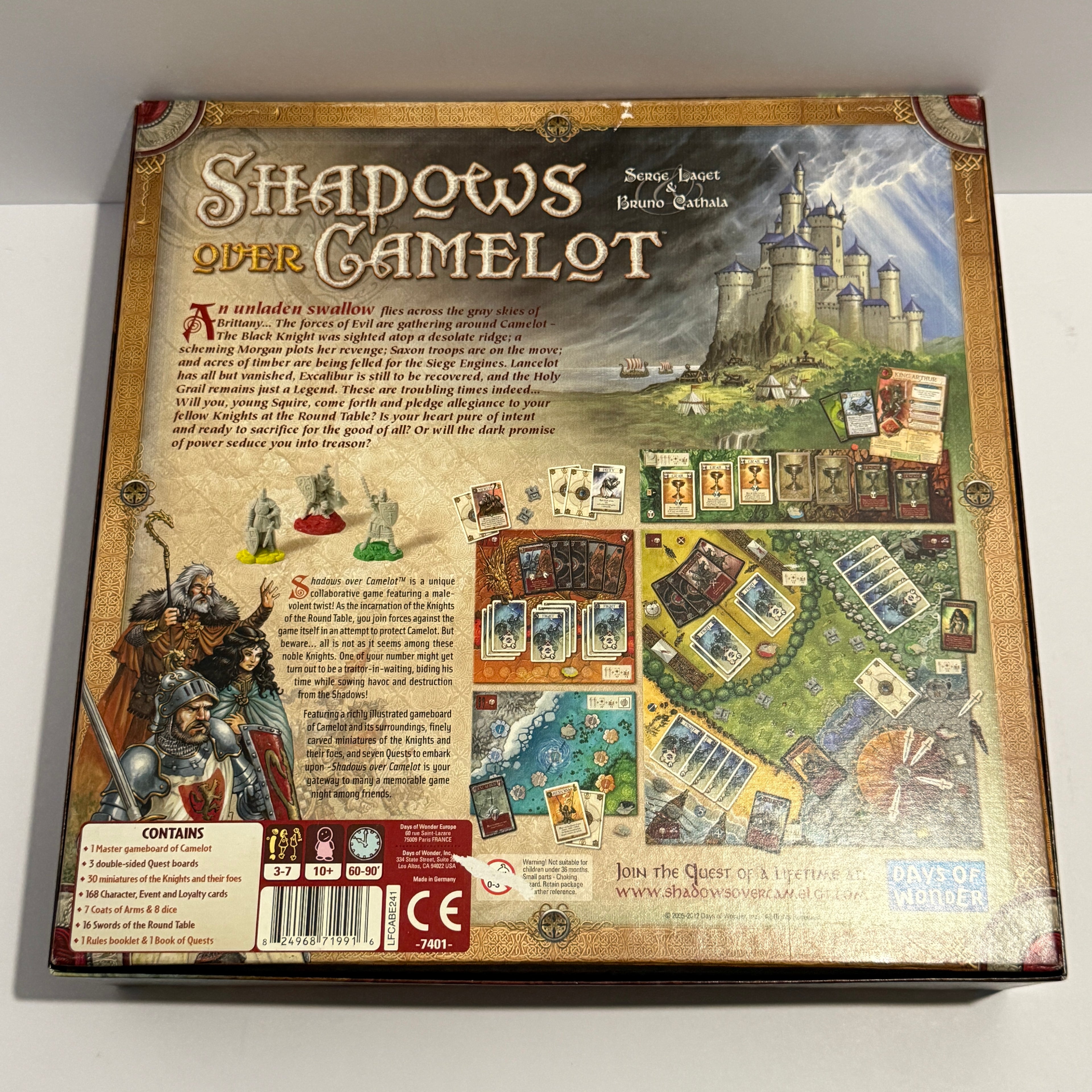 Shadows Over Camelot w/ Merlin's Company Expansion