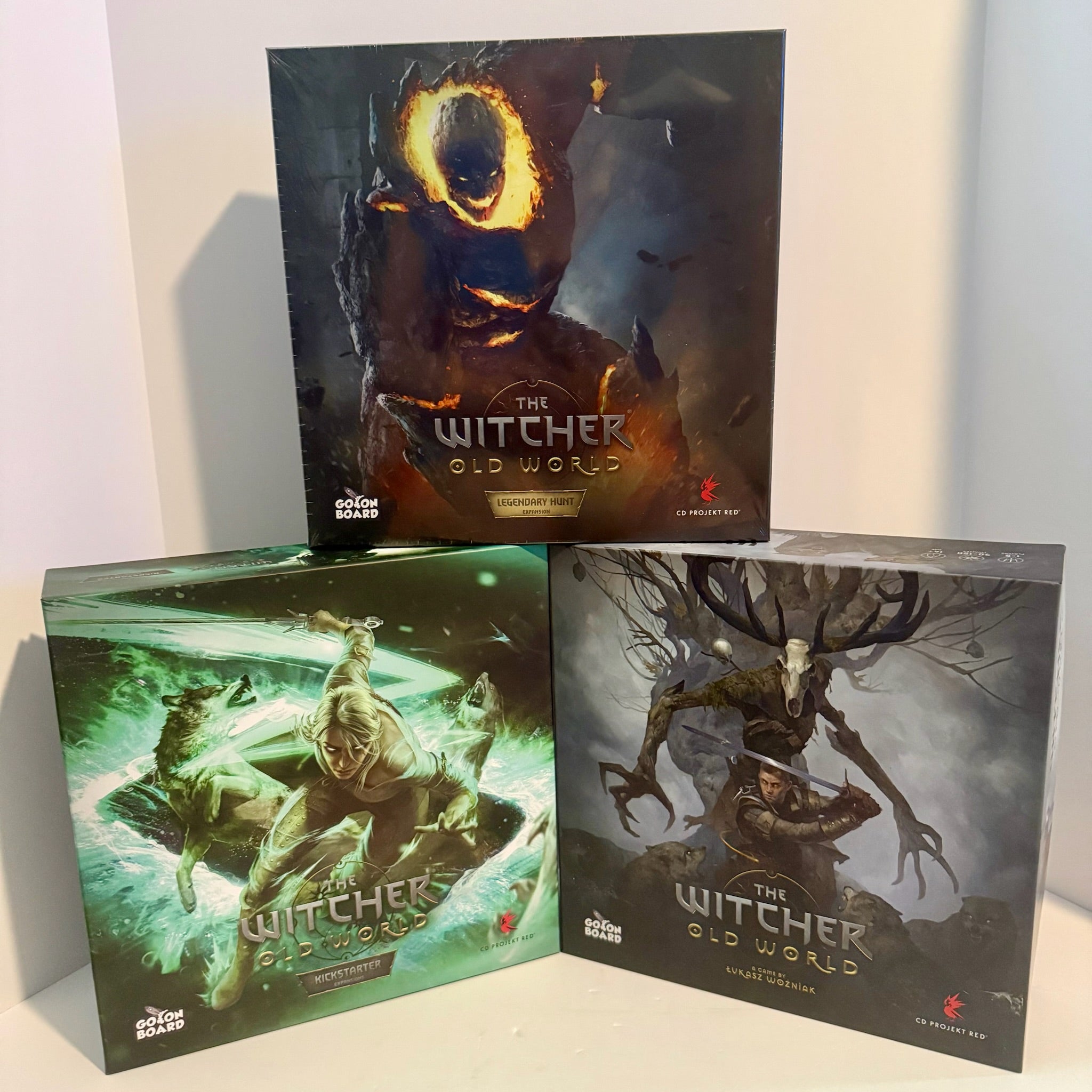 The Witcher: Old World Board Game w/ Kickstarter & Legendary Hunt Expansions