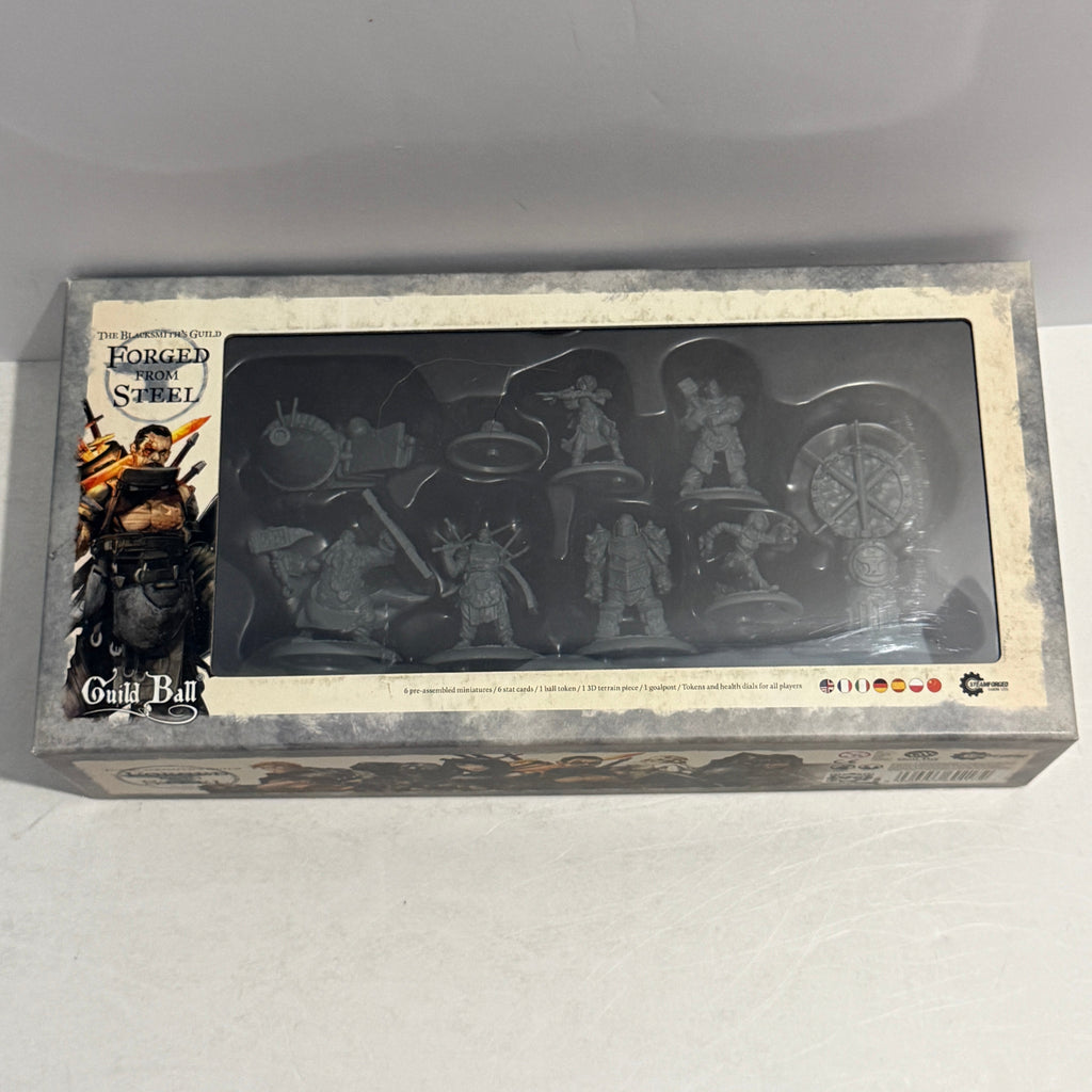 Guild Ball: Kick Off! Board Game w/ The Honest Land & Forged From Steel Expansions