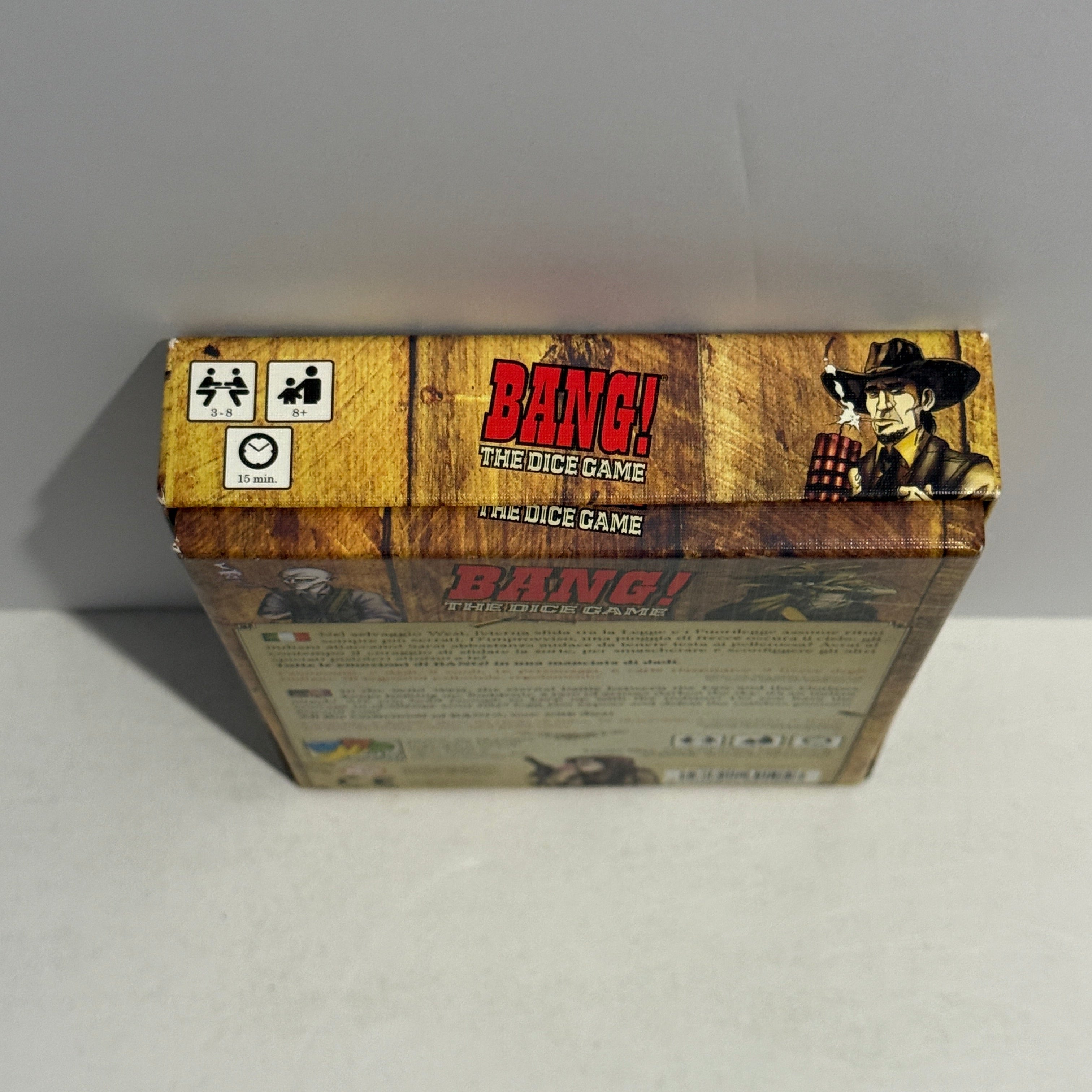 BANG! The Dice Game w/ Old Saloon Expansion - Sleeved Cards