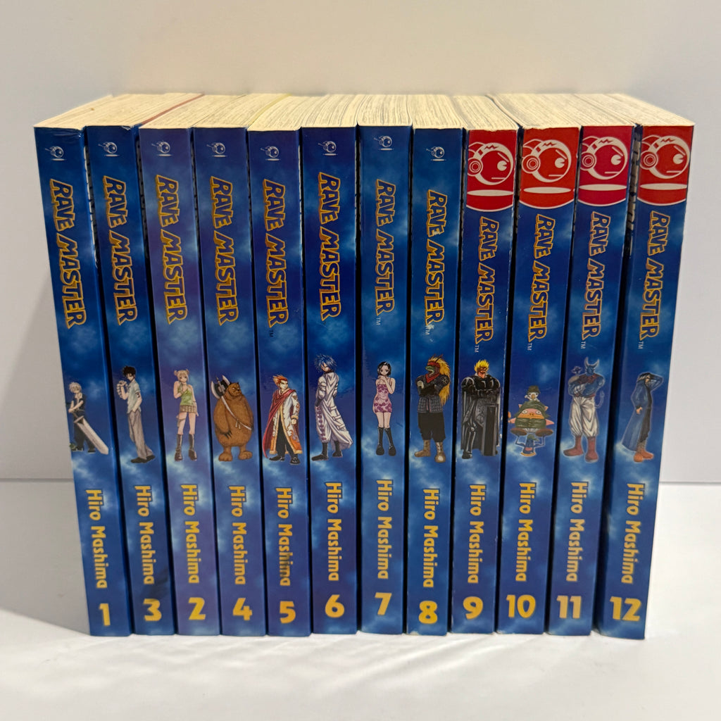 Rave Master Vol. 1-12 by Hiro Mashima