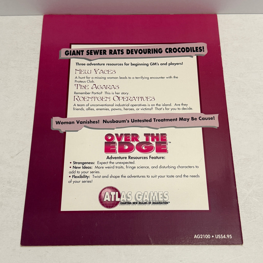 Over the Edge: New Faces Adventure Resource