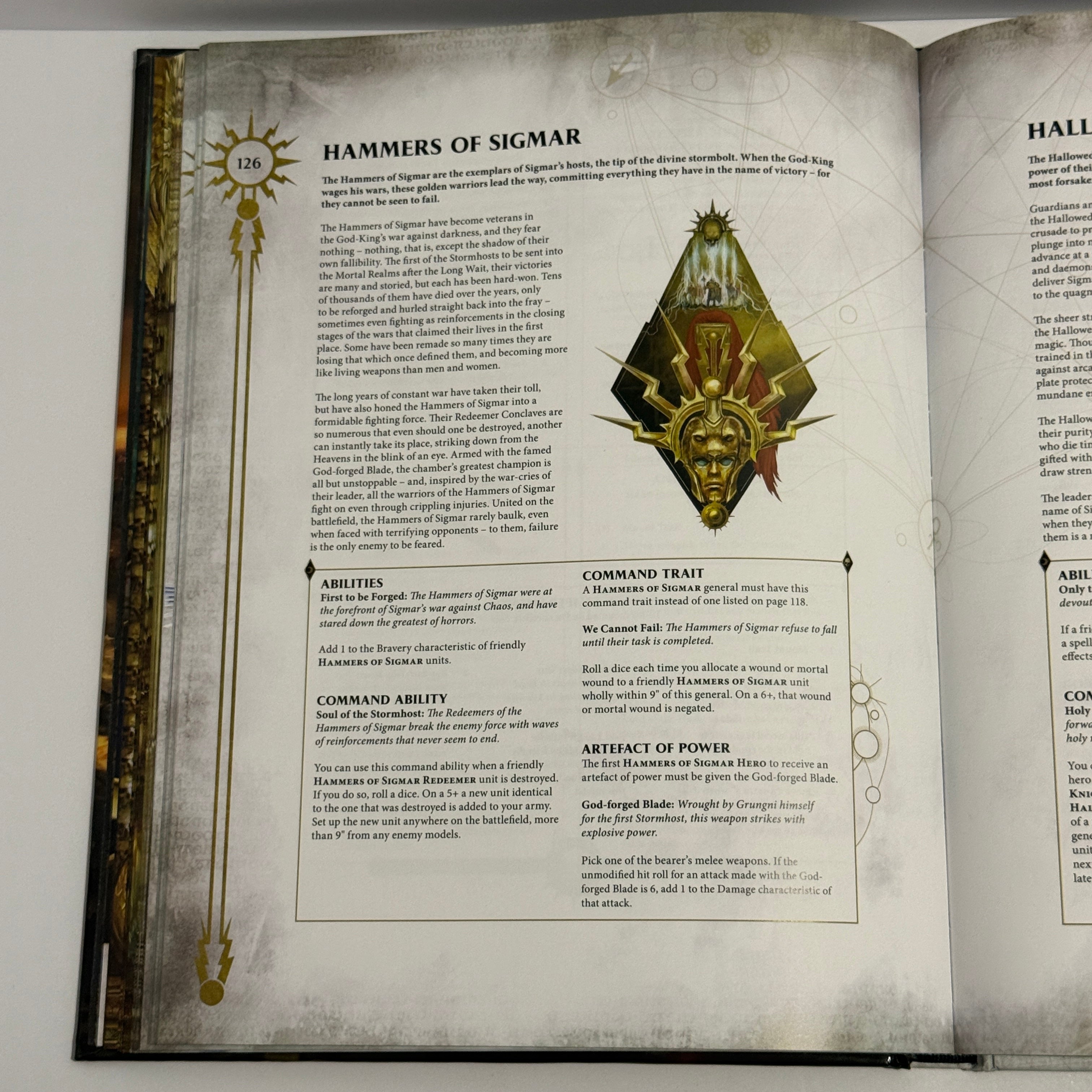 Warhammer: Age of Sigmar Order Battletom Stormcast Eternals 2018