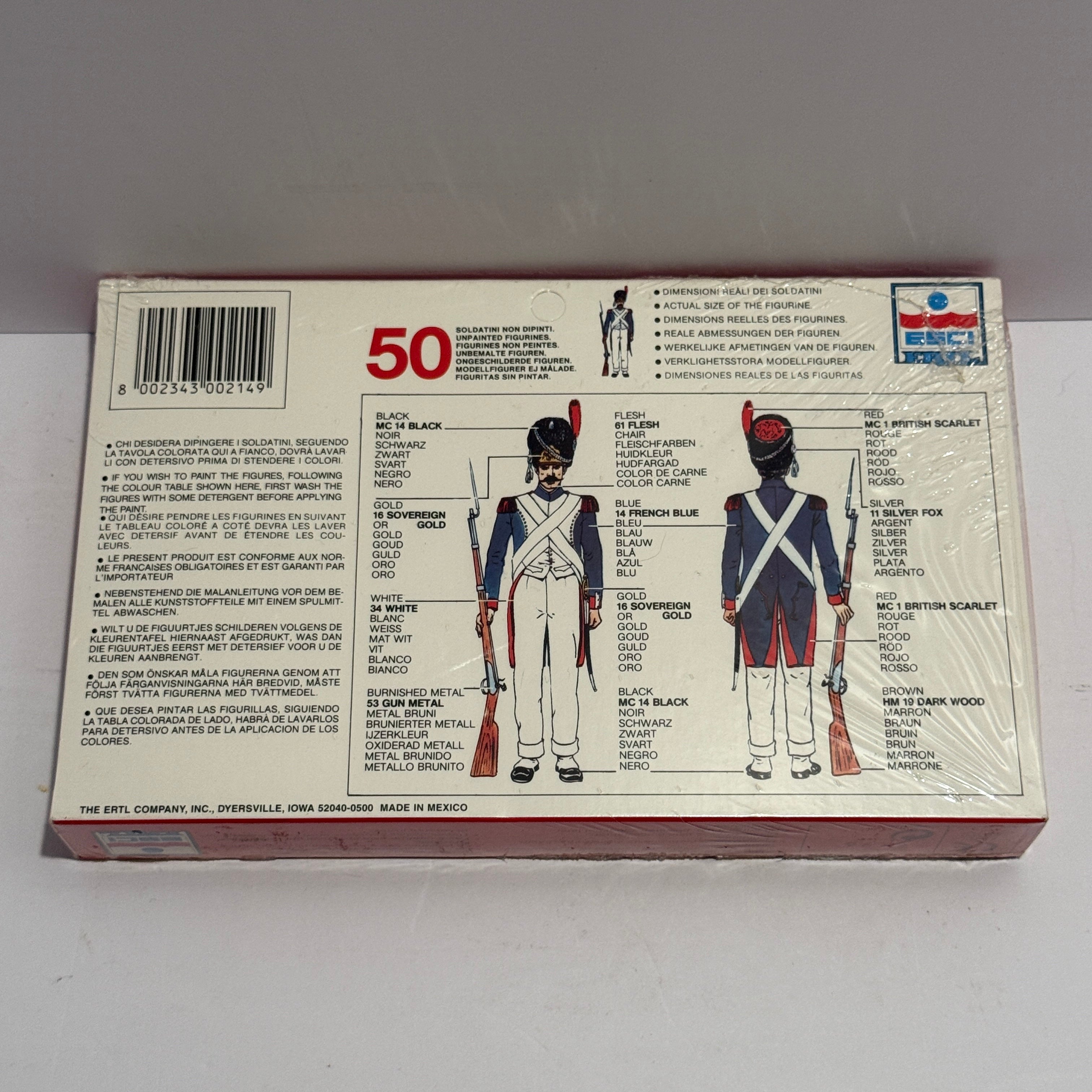 ESCI ERTL Napoleonic Wars French Imperial Guard Waterloo 1815 1/72 #214