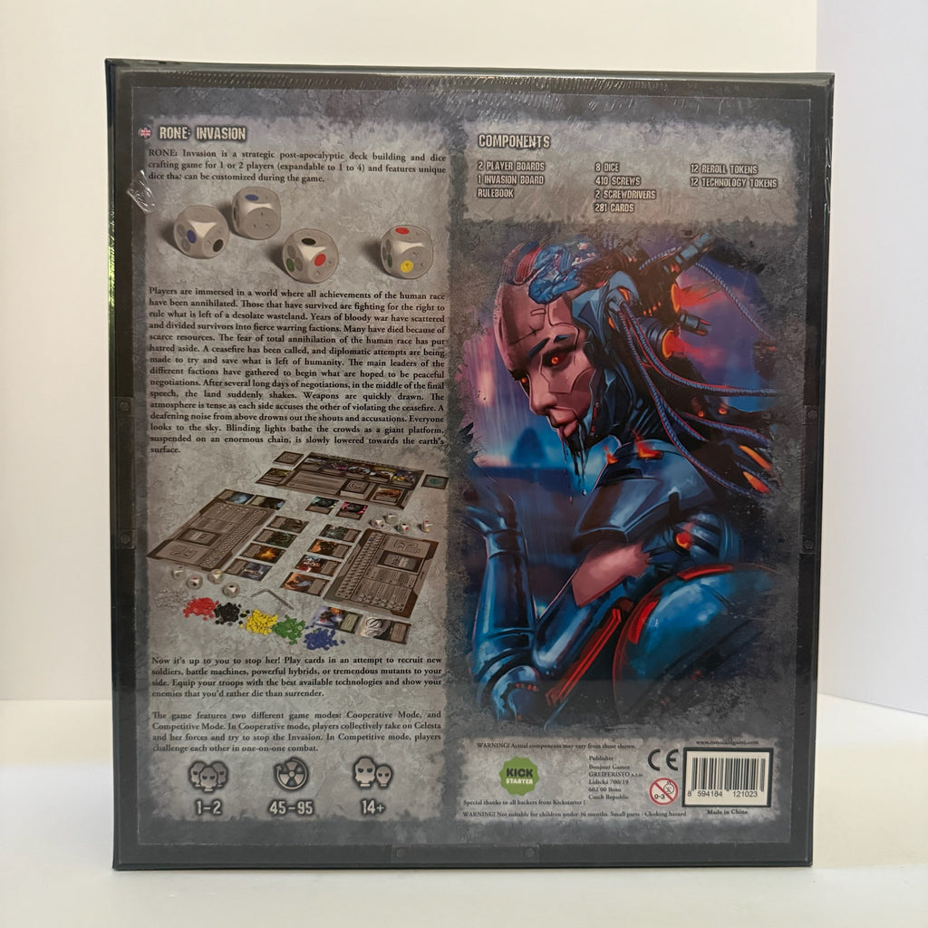 RONE Invasion Board Game Kickstarter Bonjour Games 2024