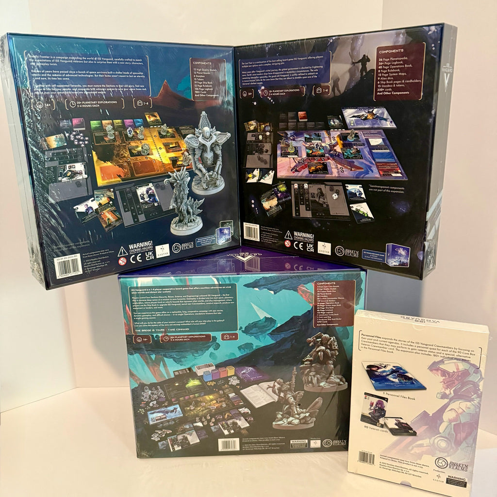 ISS Vanguard Core Game w/ The Lost Fleet, Deadly Frontier, Personnel Files Expansions