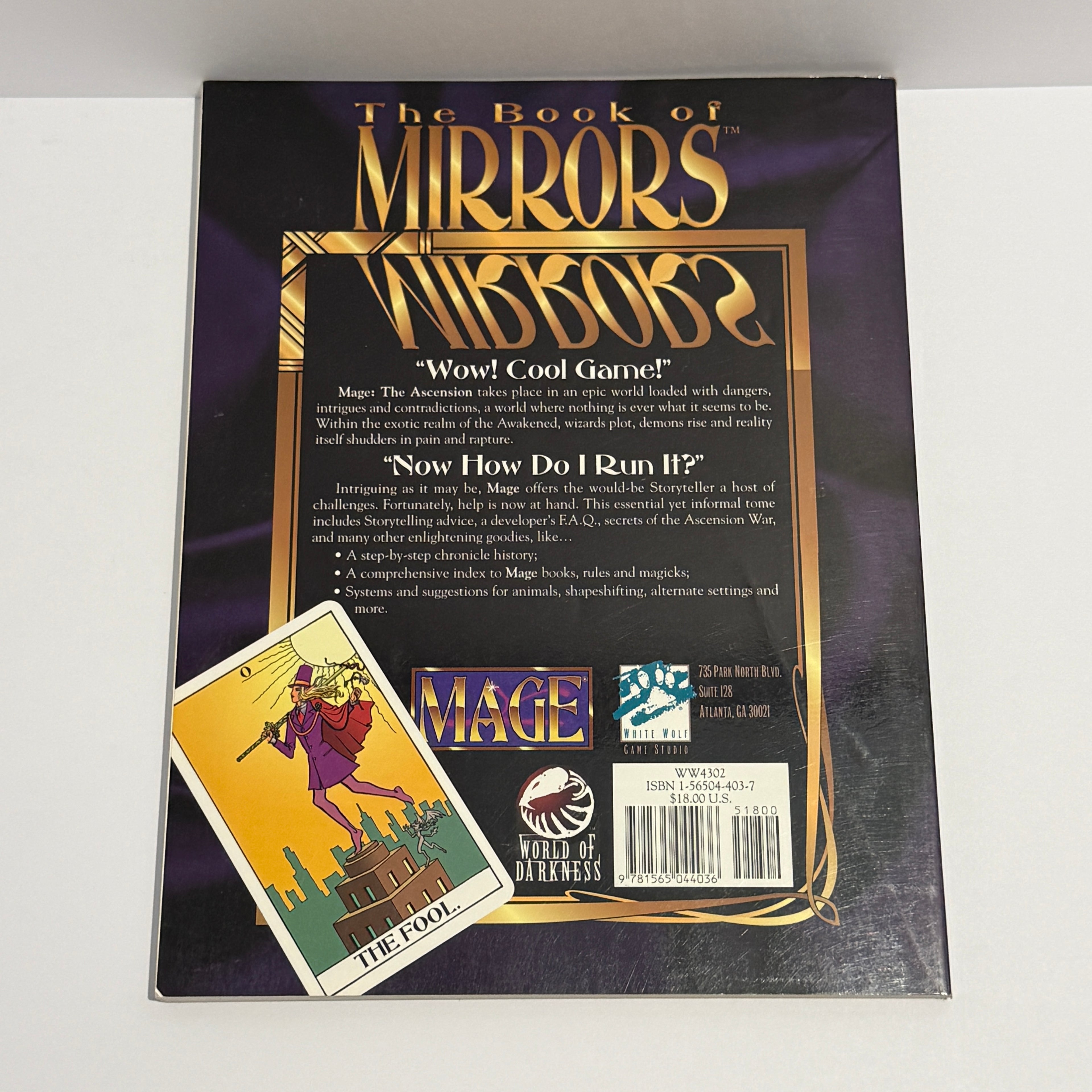 Mage: The Ascension The Book of Mirrors Storytellers Guide