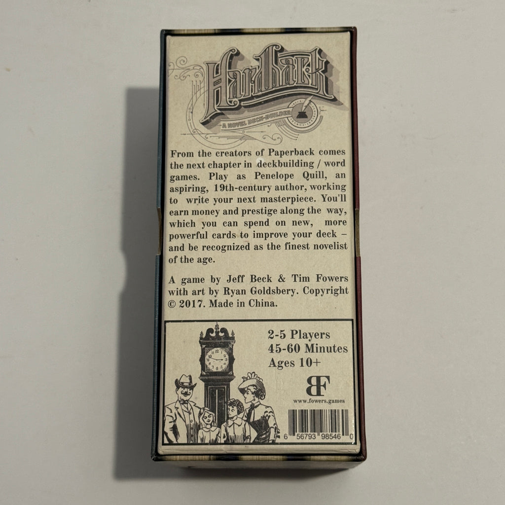 Hardback: A Novel Deck-Builder