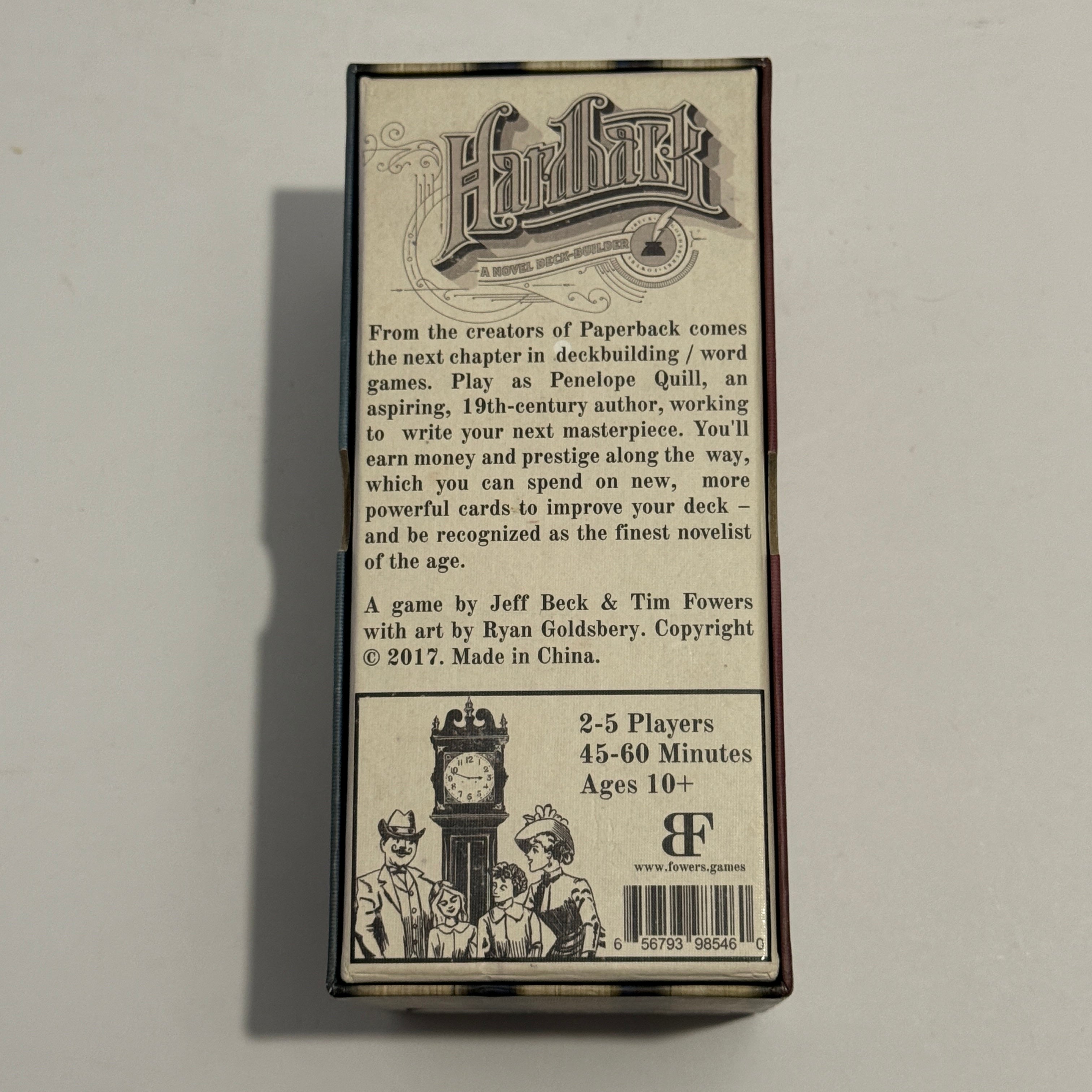 Hardback: A Novel Deck-Builder