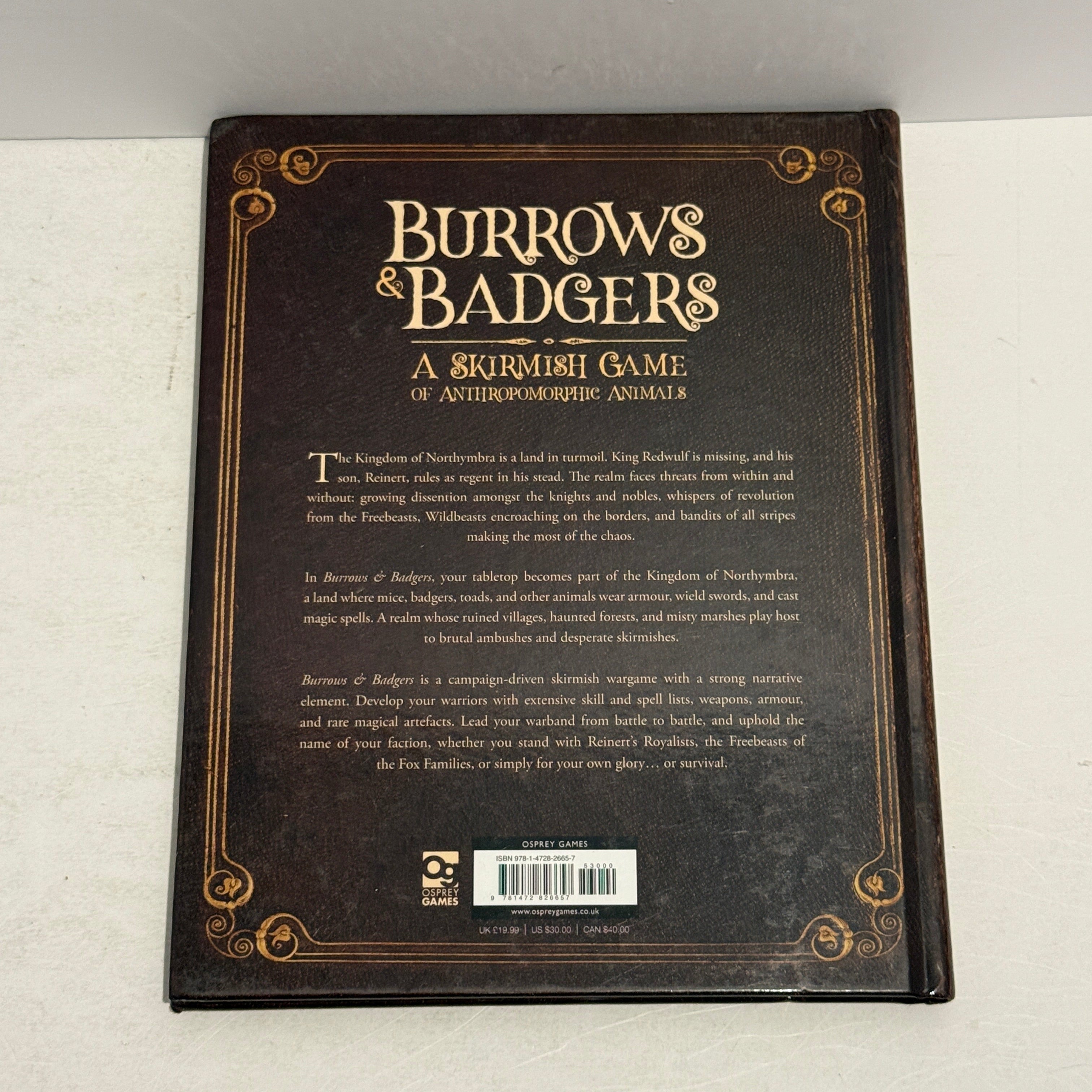 Burrows & Badgers: A Skirmish Game