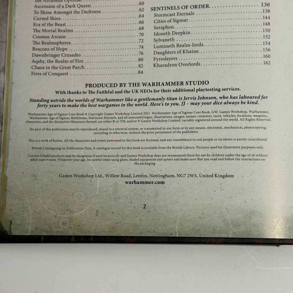 Warhammer: Age of Sigmar Core Book 3rd Edition