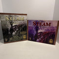 Steam: Rails to Riches Board Game w/ Expansions #1-5