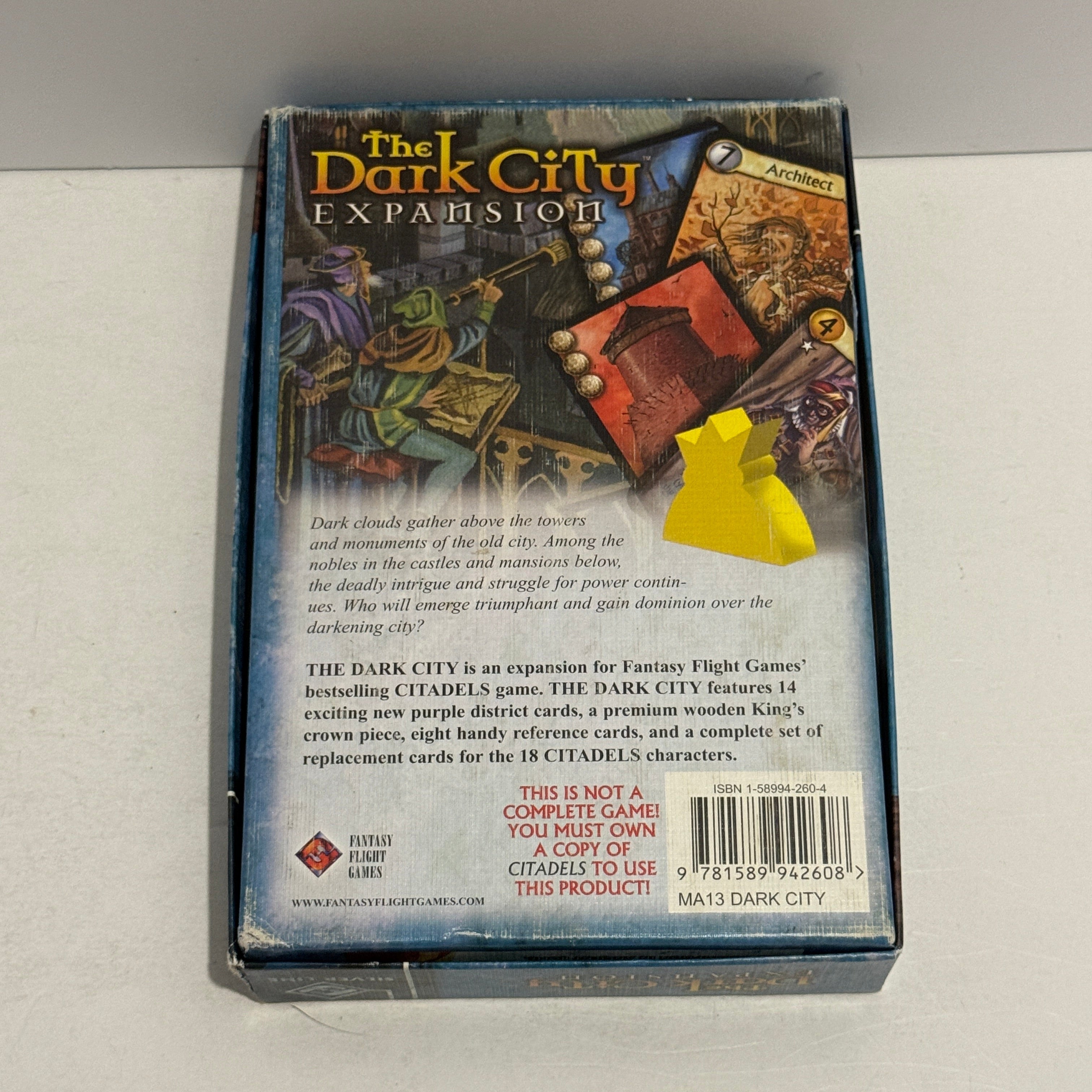 Citadels w/ The Dark City Expansion