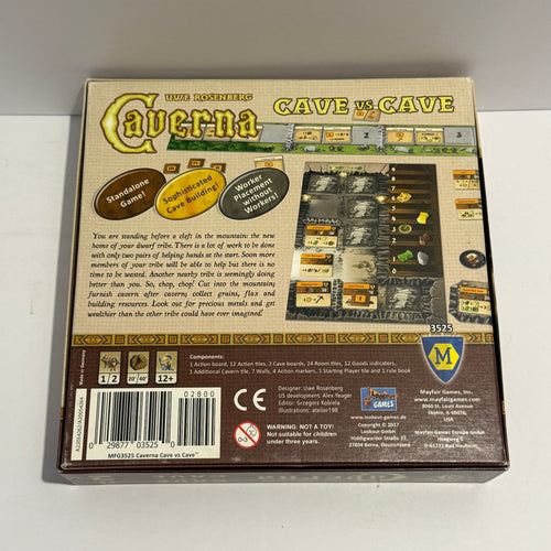 Caverna: Cave vs. Cave w/ Era 2 Expansion