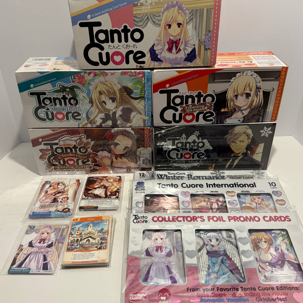 Tanto Cuore Deck-Building Game Lot