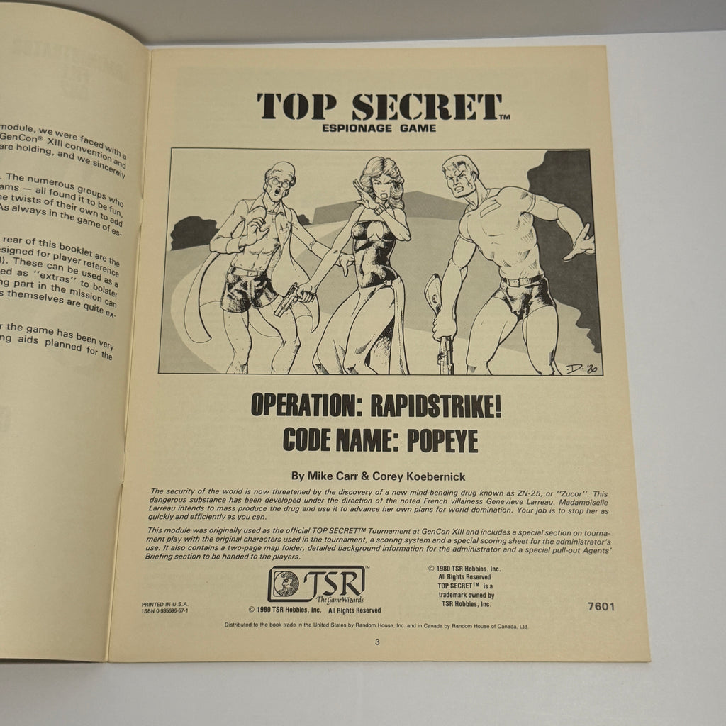 Operation Rapidstrike Mission Module TS 002 Top Secret