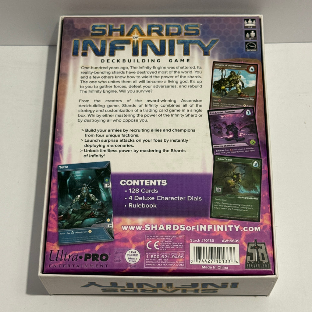 Shards of Infinity Card Game w/ Relics of the Future Expansion