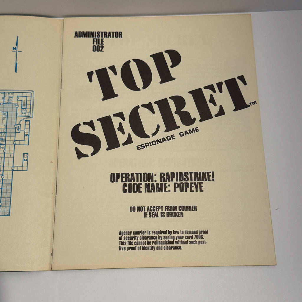 Operation Rapidstrike Mission Module TS 002 Top Secret