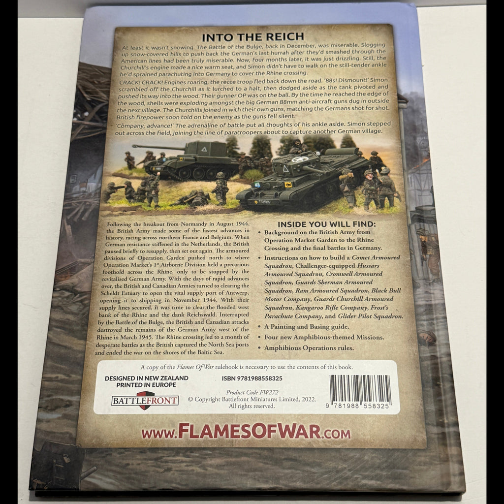 Flames of War British Bulge Forces on the Western Front Hardcover Book
