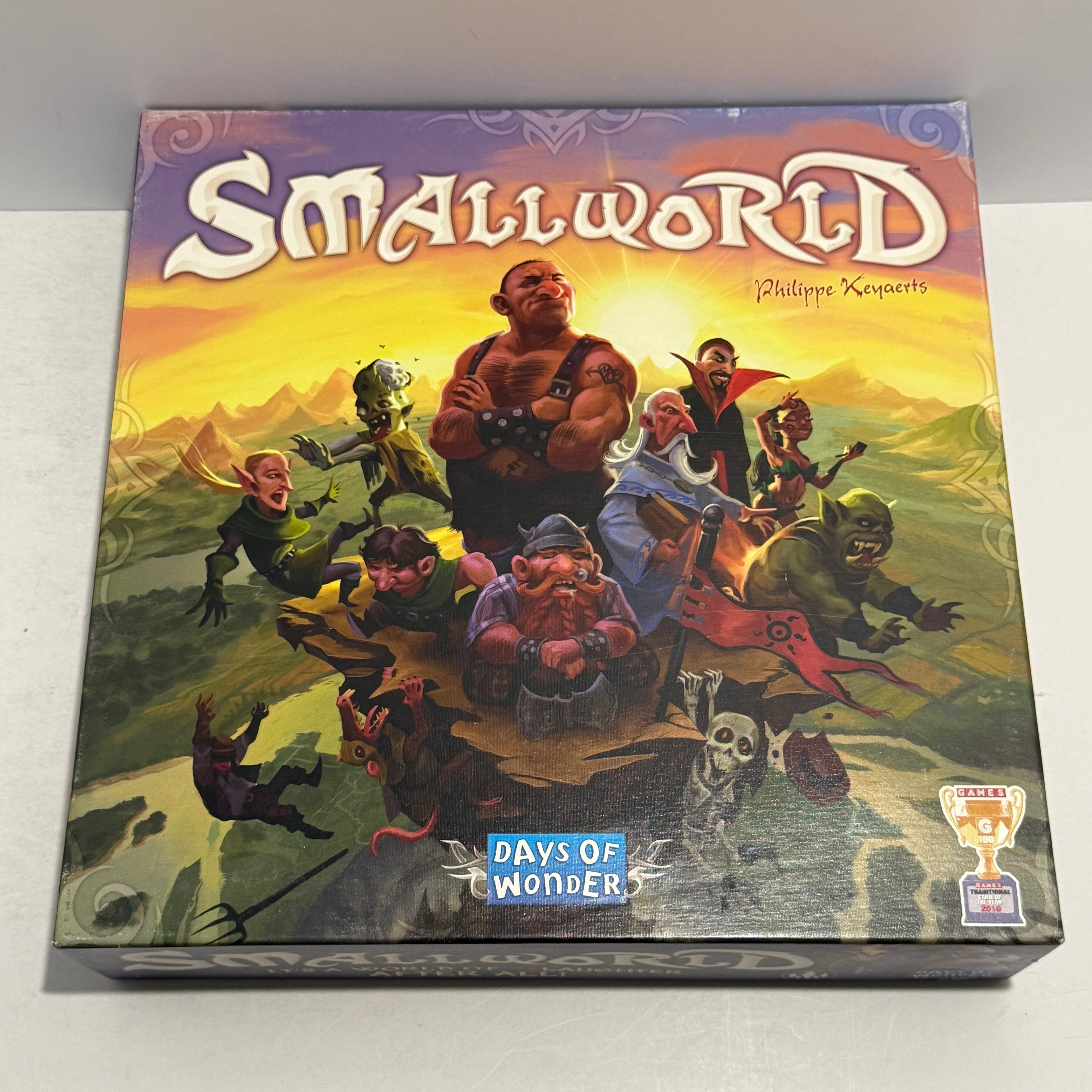 Small World Board Game /w 2 Expansions (Cursed!, Not Afraid)