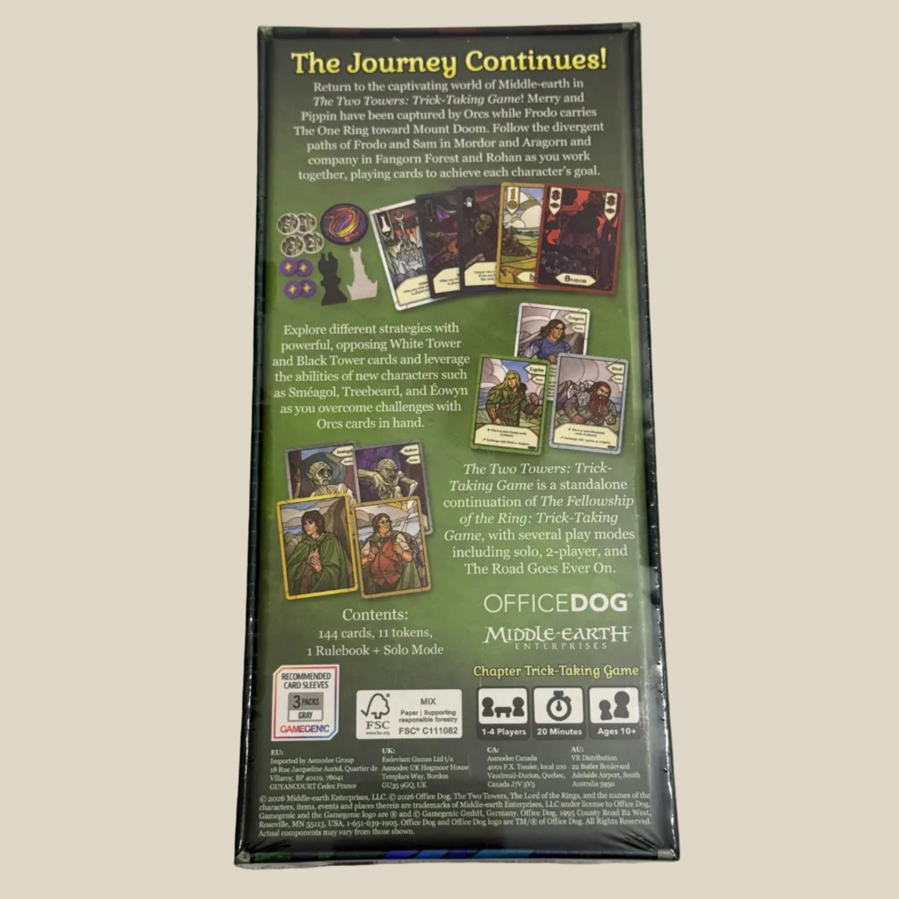 The Lord of the Rings: The Two Towers Trick-Taking Game w/ Horses and Haradrim Promo
