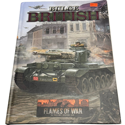 Flames of War British Bulge Forces on the Western Front Hardcover Book